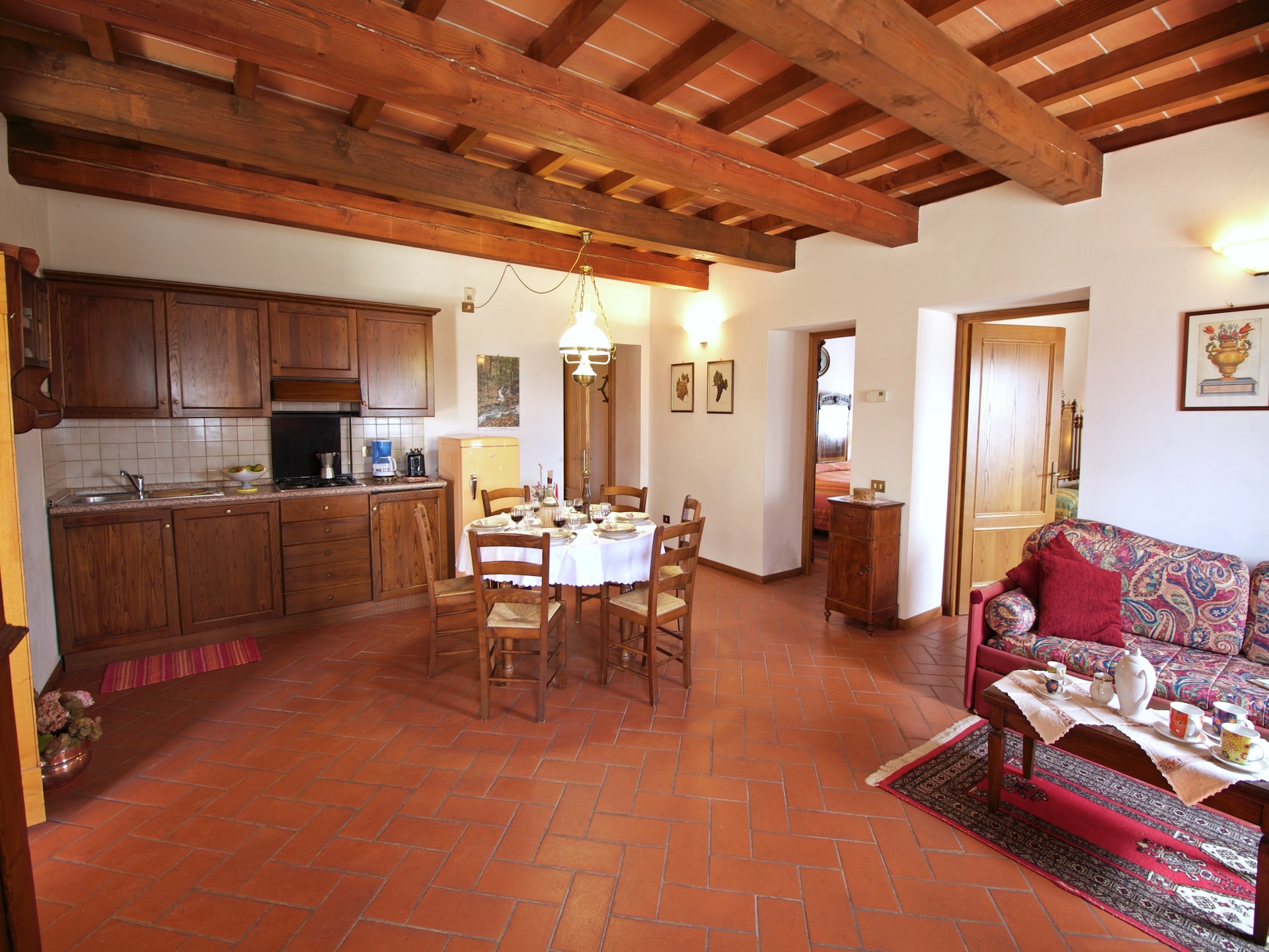 Authentiek Toscaans appartement in bosrijke vallei bij Poppi - foto 11