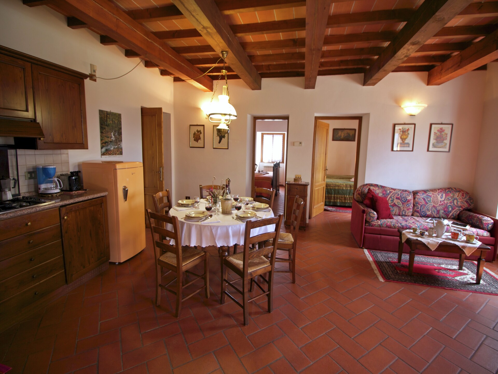 Authentiek Toscaans appartement in bosrijke vallei bij Poppi - foto 13