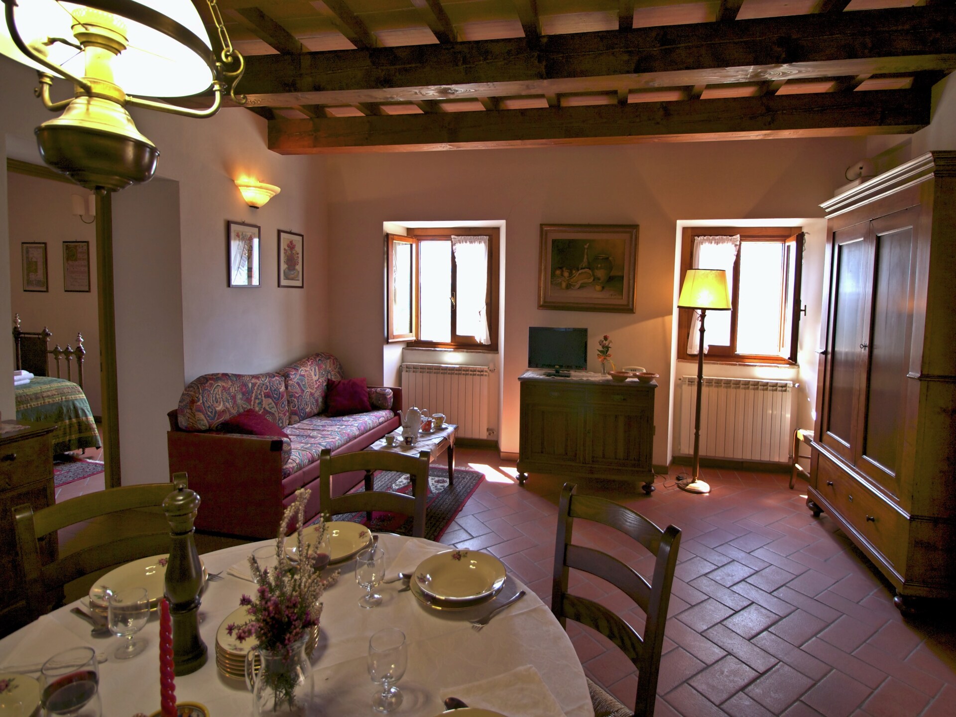 Authentiek Toscaans appartement in bosrijke vallei bij Poppi - foto 15