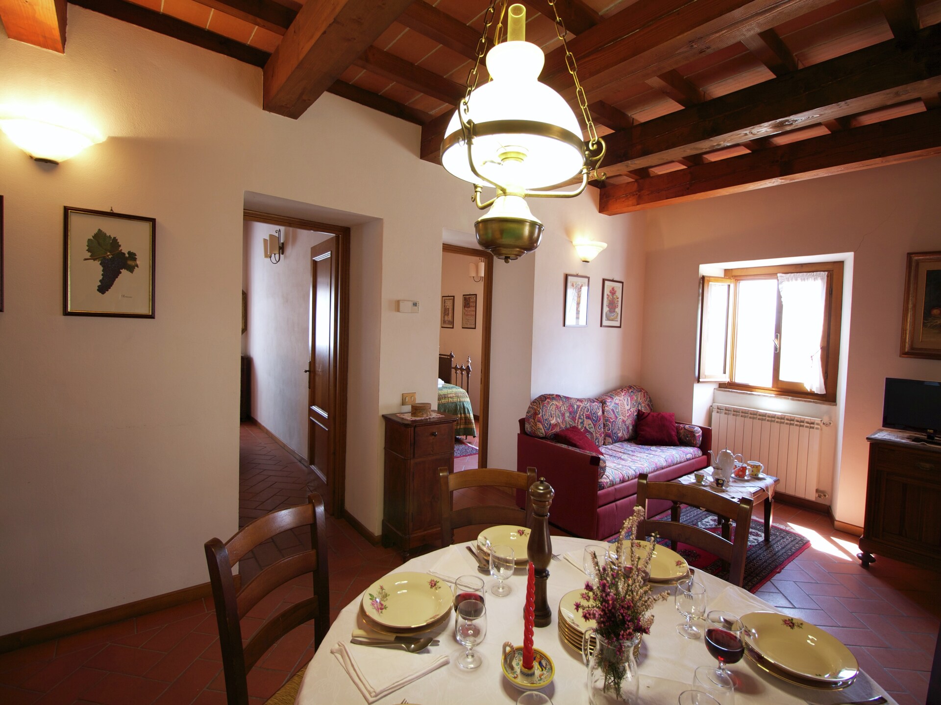 Authentiek Toscaans appartement in bosrijke vallei bij Poppi - foto 16