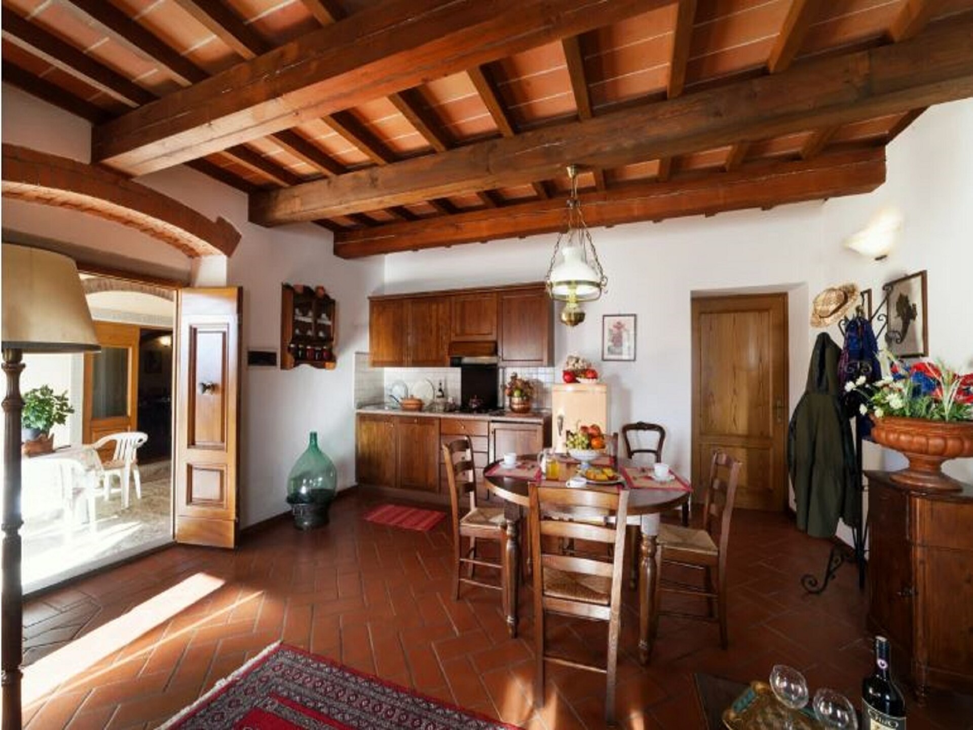 Authentiek Toscaans appartement in bosrijke vallei bij Poppi - foto 17