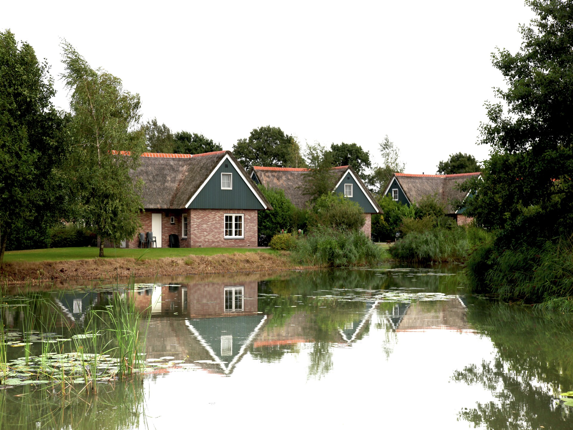Vrijstaande rietgedekte villa met tuin in hartje Weerribben - foto 12