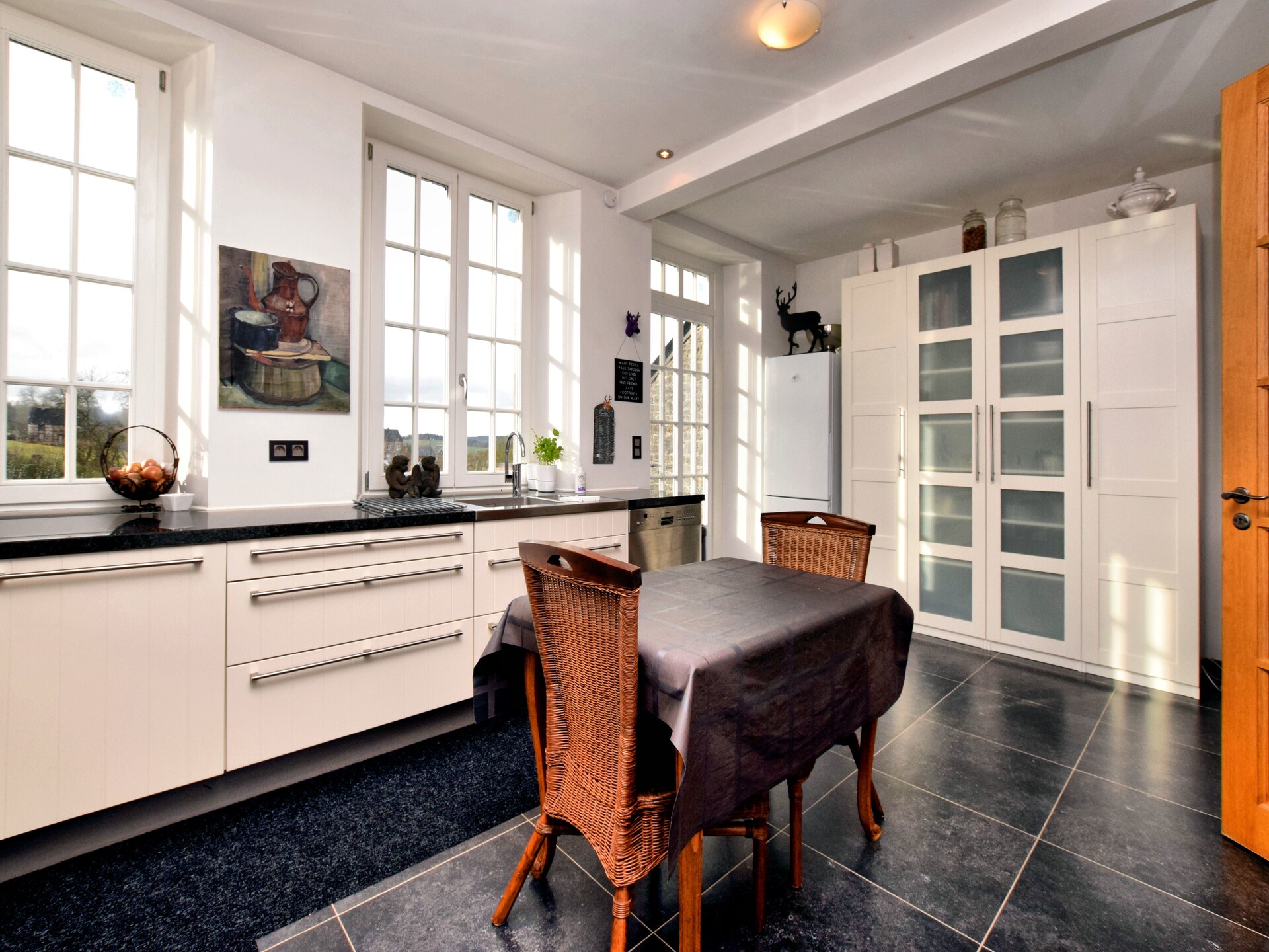 Gereserveerd herenhuis voor 9 personen in de bossen van Honnay - foto 24