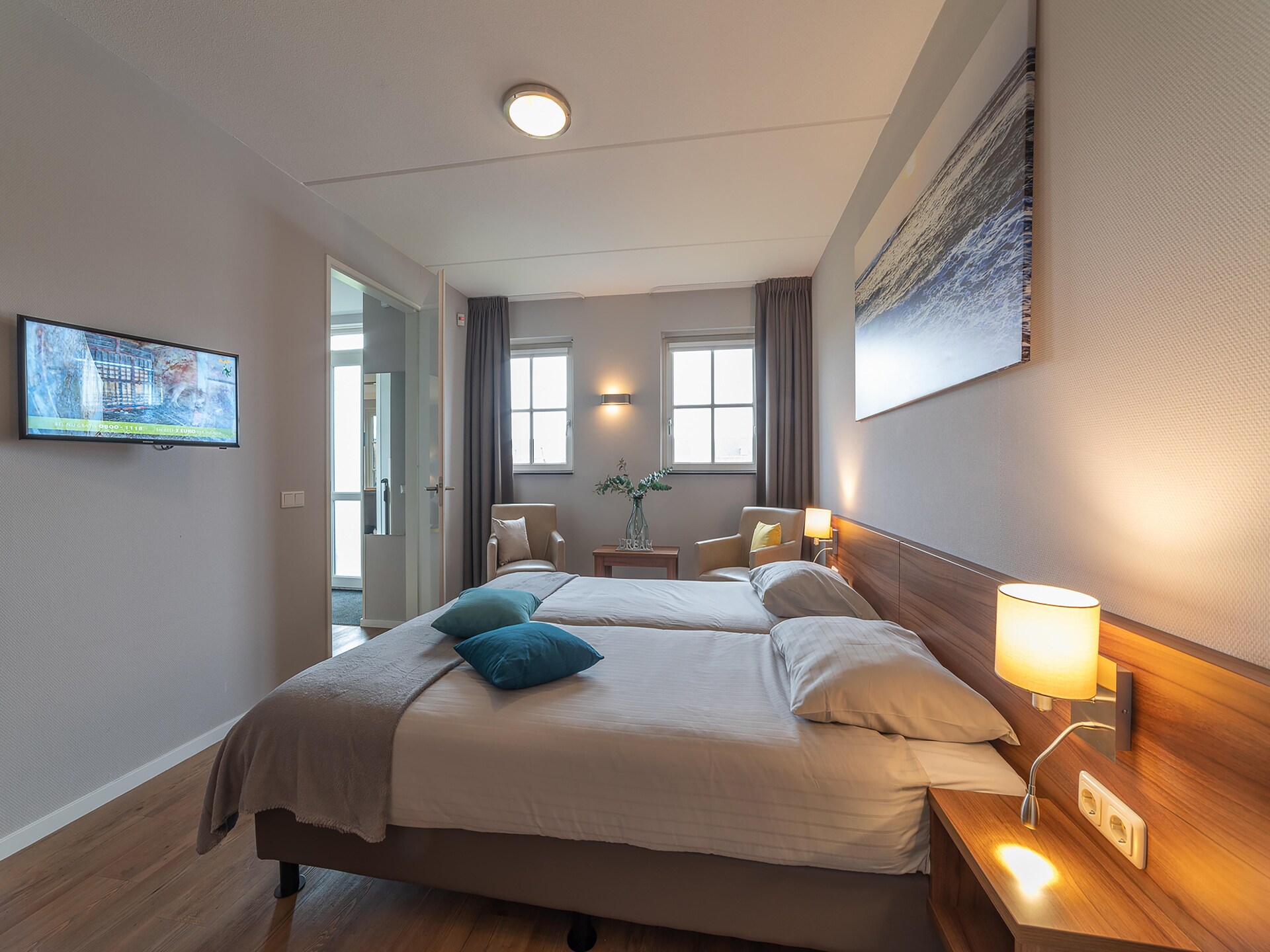 Charming Beveland: Luxe vakantiehuis aan het meer met sauna en omheinde tuin - foto 13