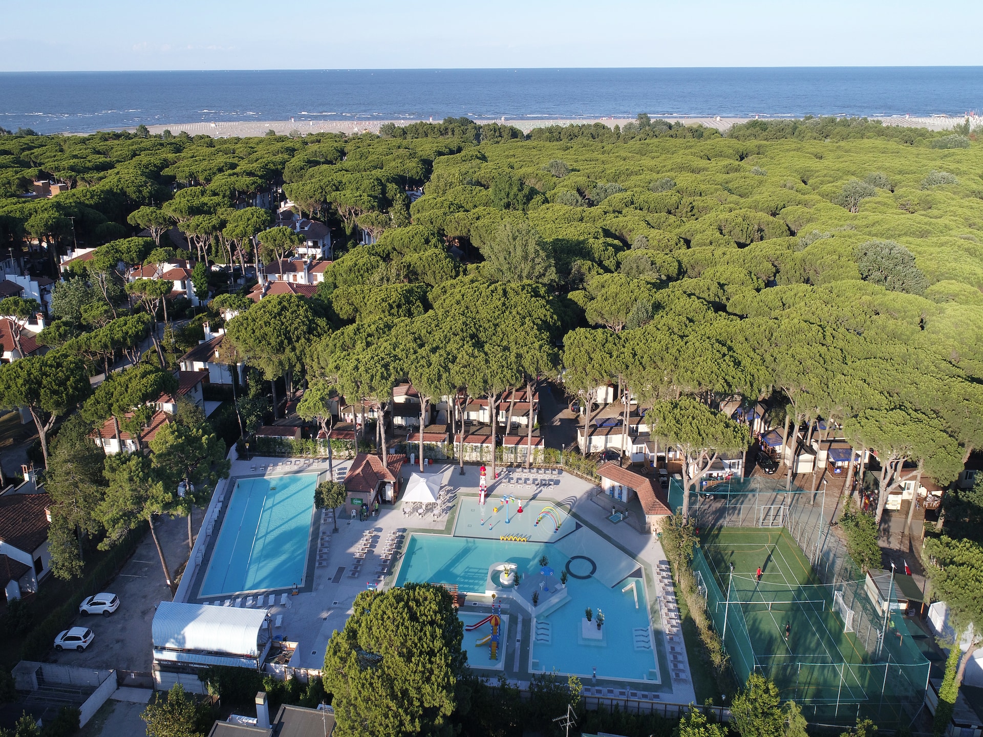 Stacaravan Mimosa op Podeltapark in Lido di Spina, 500m van zee - foto 8
