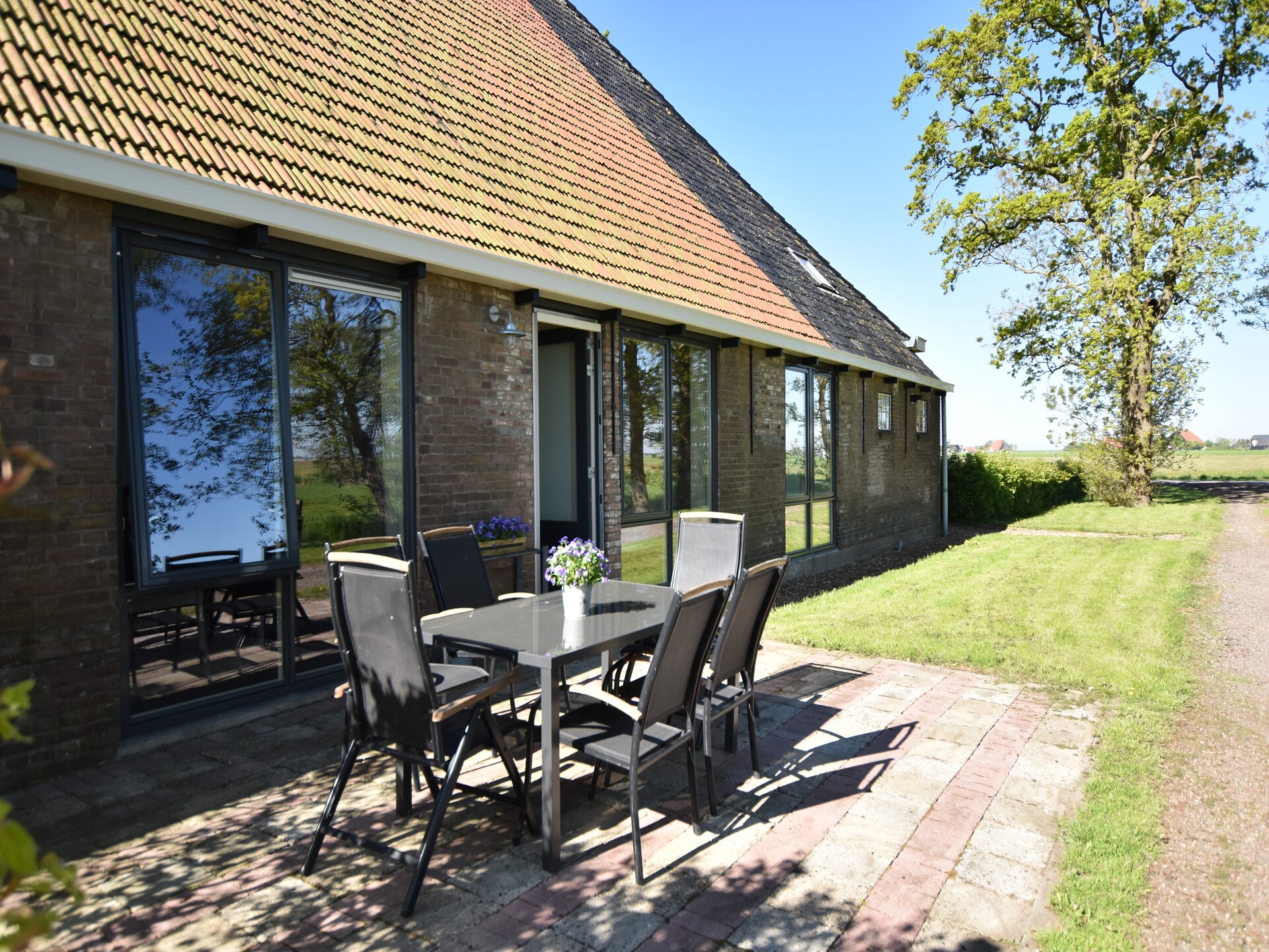 Luxe vakantiehuis Berkenhof in Workum met weids uitzicht over Friese landerijen - foto 8