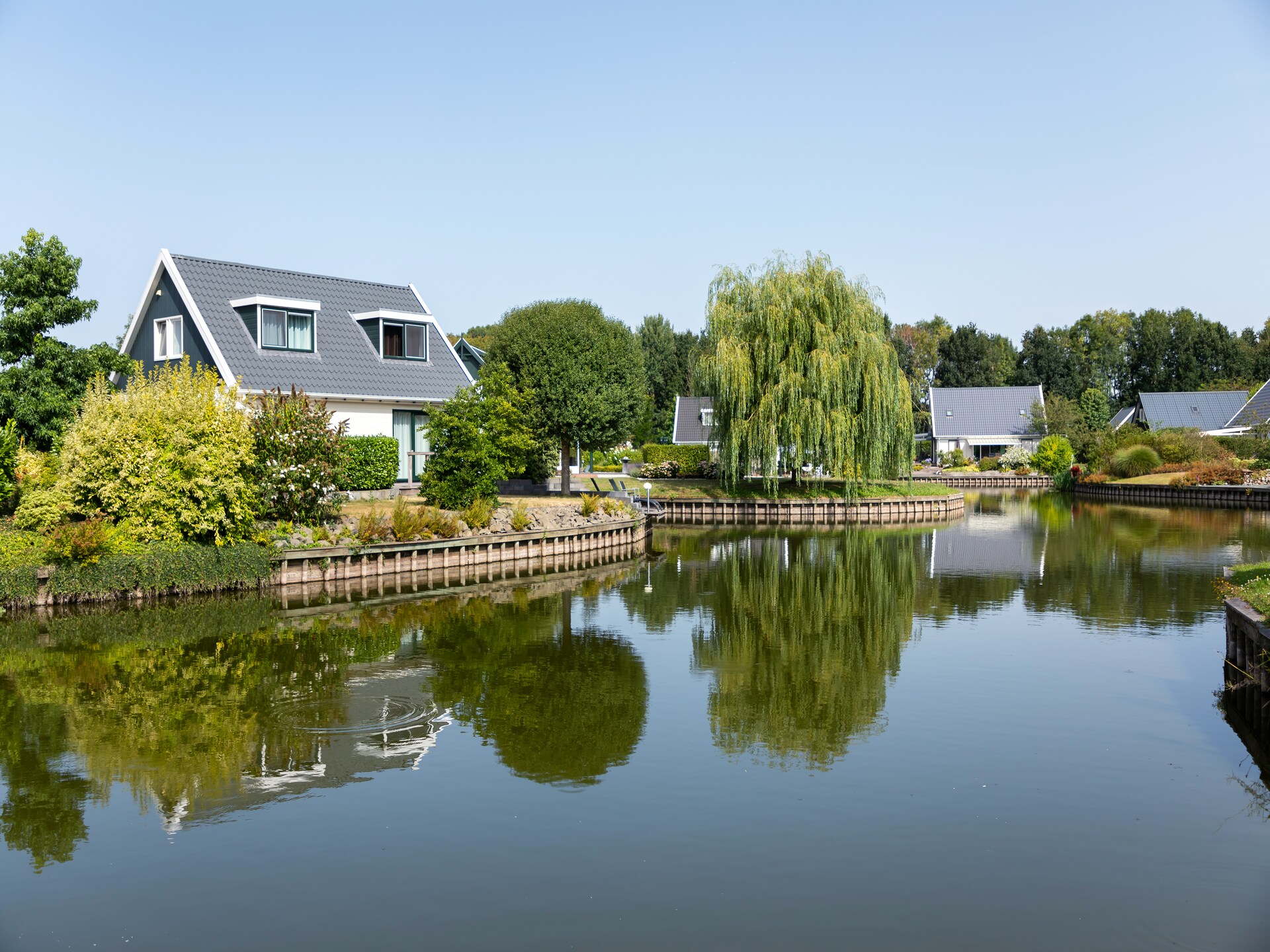 Vrijstaand waterchalet voor 4 personen in rustig Hunzepark, Drenthe - foto 25