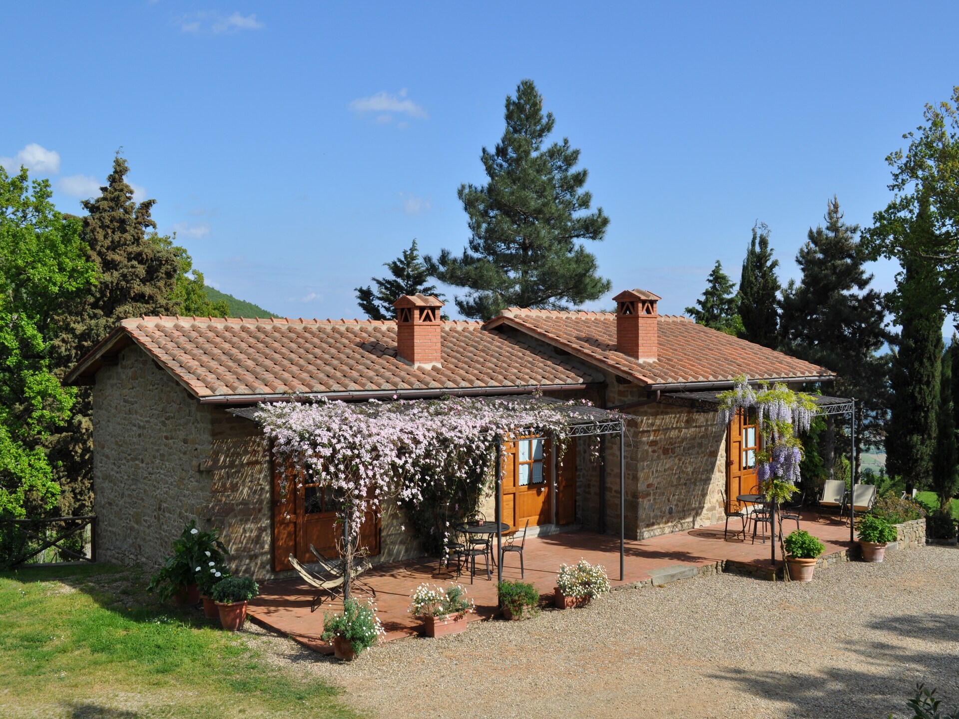 Authentieke boerderij Glici in Loro Ciuffenna met panoramisch uitzicht - foto 9
