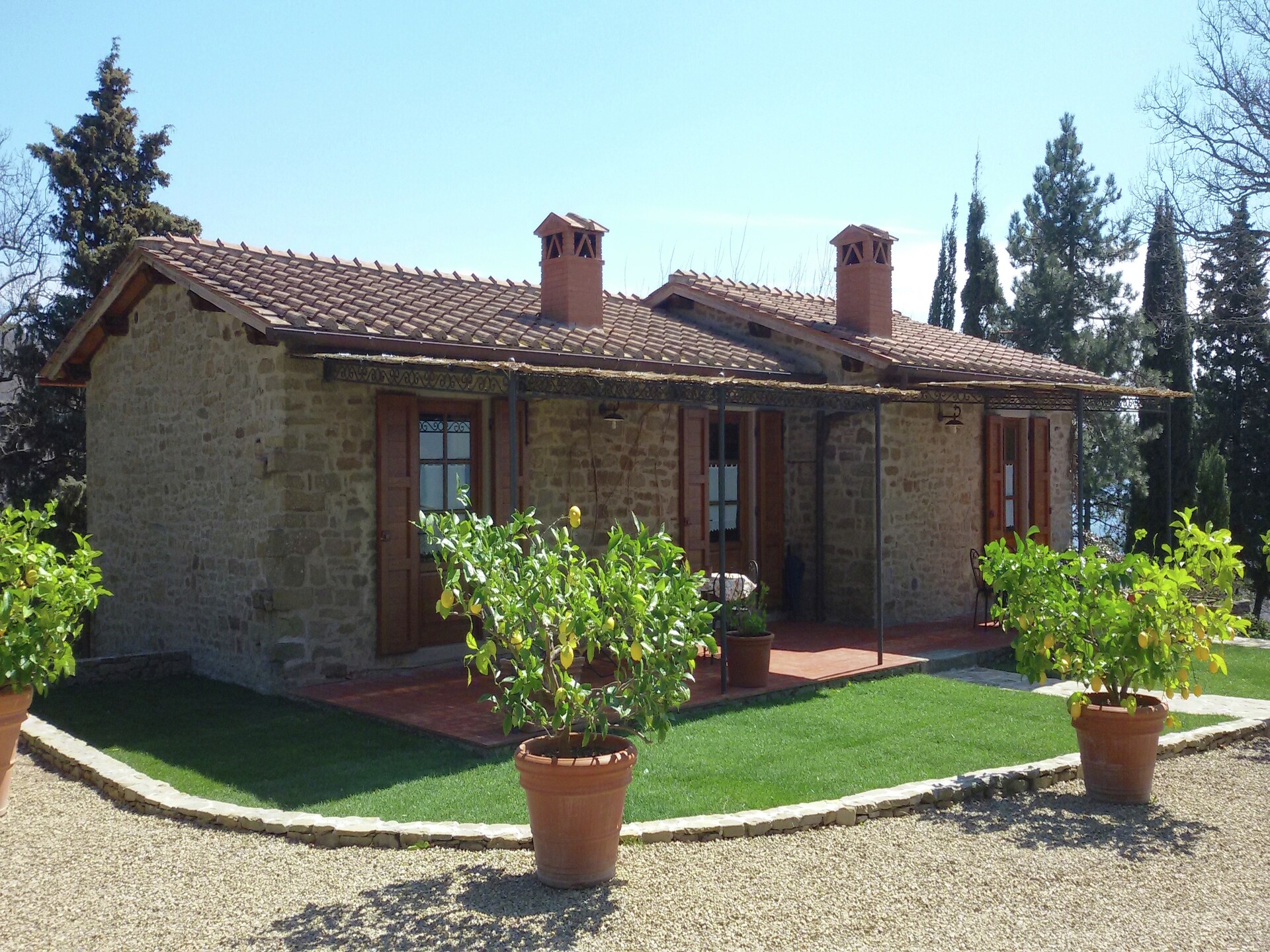 Authentieke boerderij Glici in Loro Ciuffenna met panoramisch uitzicht - foto 8