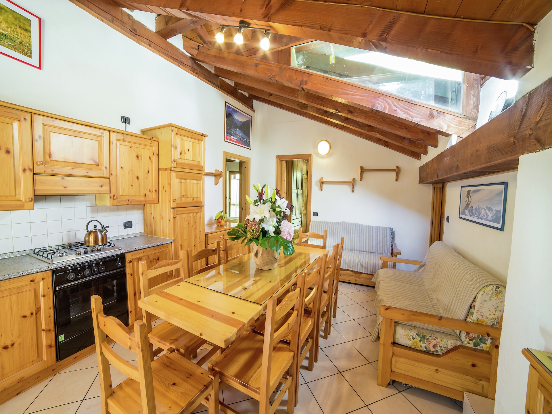 Centraal gelegen appartement in Antey-Saint-Andrè voor 12 personen - foto 14