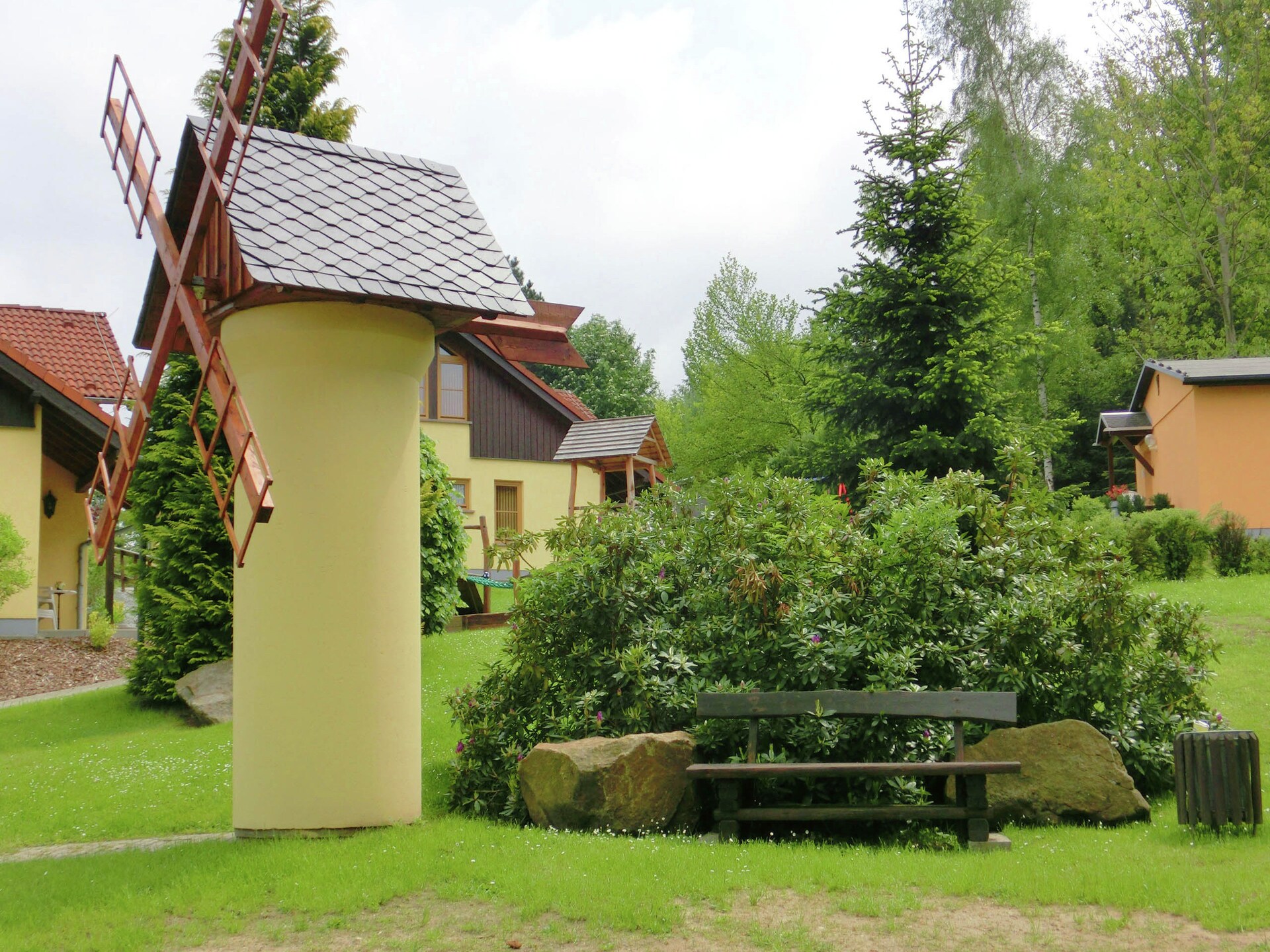 Gezinsvriendelijk vakantiehuis voor 6 personen in de bossen van Schirgiswalde - foto 11