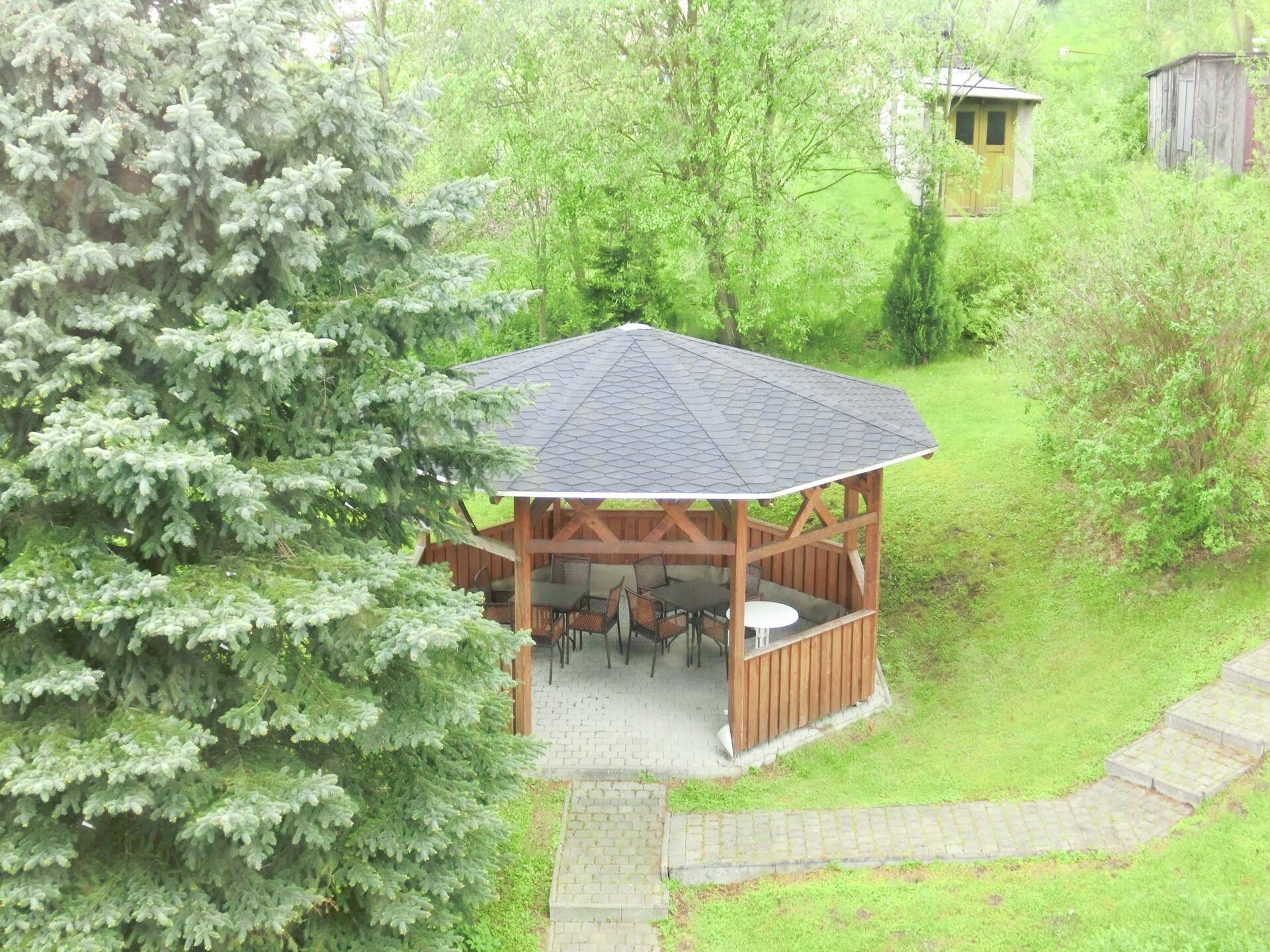 Moderne villa voor 3 in de bossen van Borstendorf, Ertsgebergte - foto 21