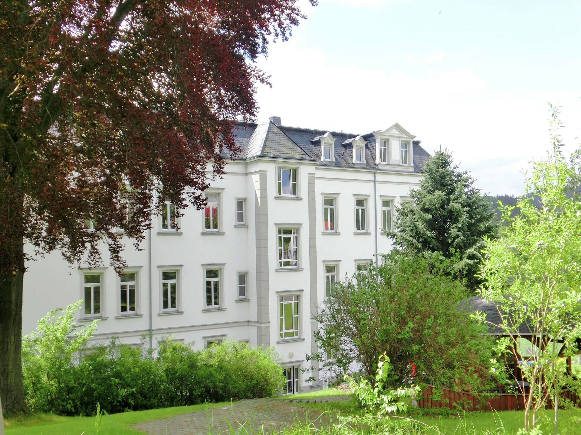 Moderne villa voor 3 in de bossen van Borstendorf, Ertsgebergte - foto 7