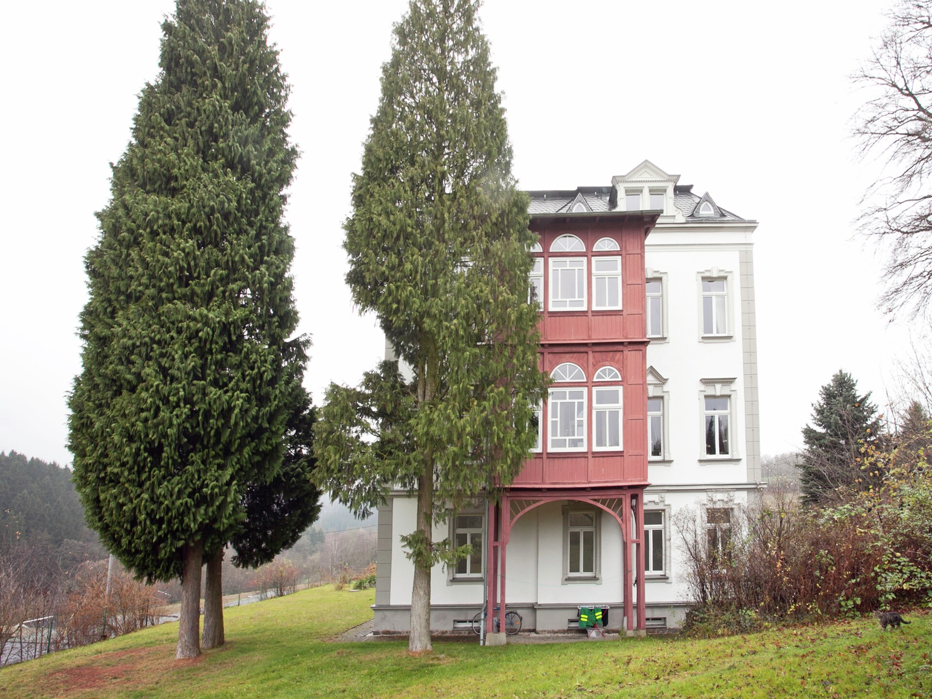 Moderne villa voor 3 in de bossen van Borstendorf, Ertsgebergte - foto 8