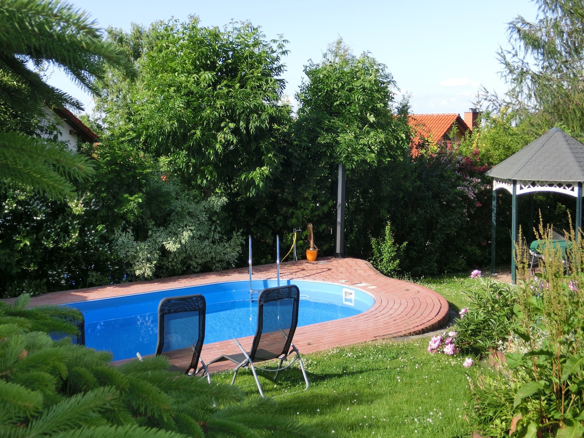 Ruime villa in Ballenstedt voor 8 personen met pool en tuin - foto 1