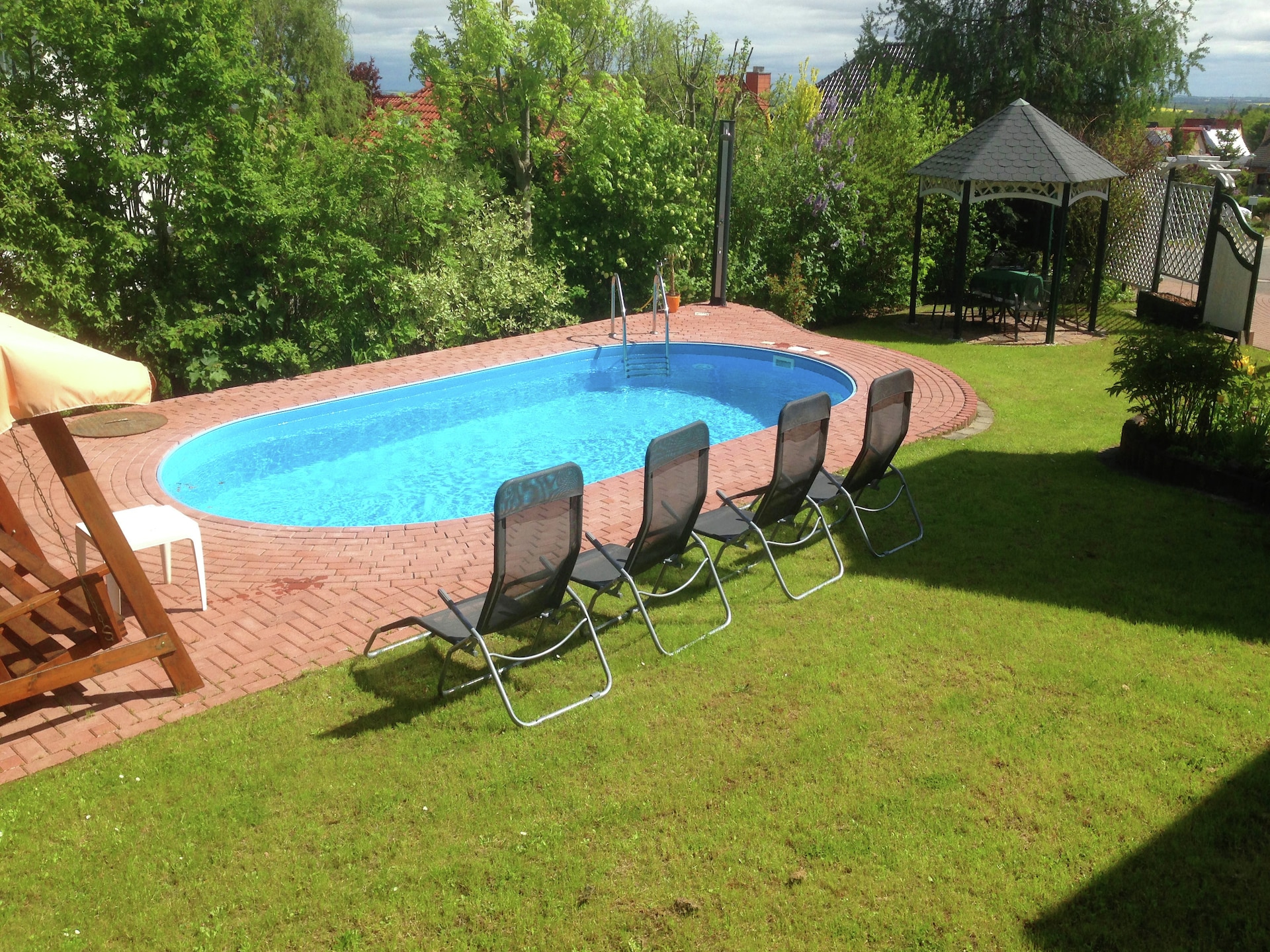 Ruime villa in Ballenstedt voor 8 personen met pool en tuin - foto 38