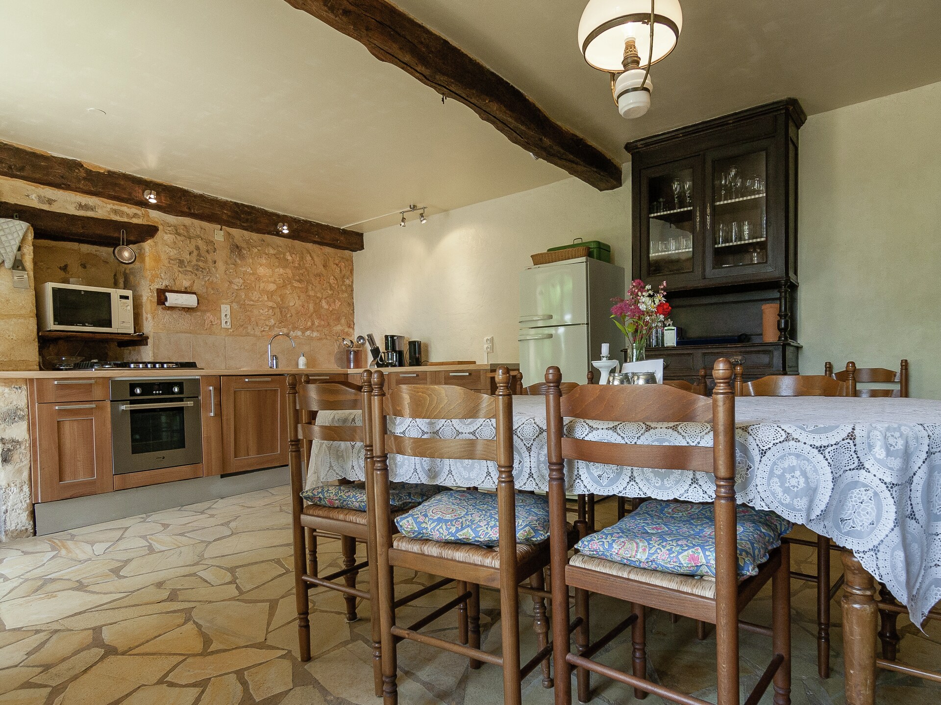 La Fermette: Authentiek landhuis met grote woonkamer en zwembad in Dordogne - foto 4