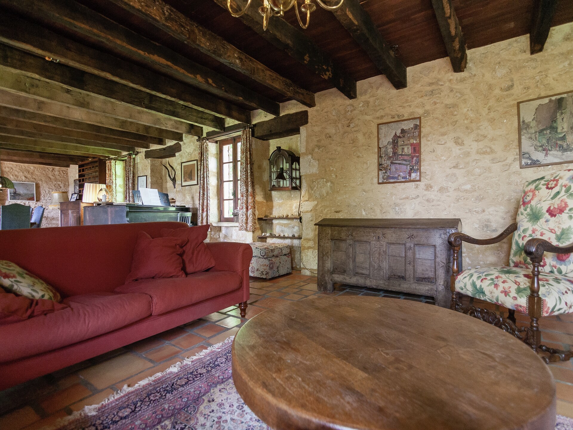 La Fermette: Authentiek landhuis met grote woonkamer en zwembad in Dordogne - foto 18