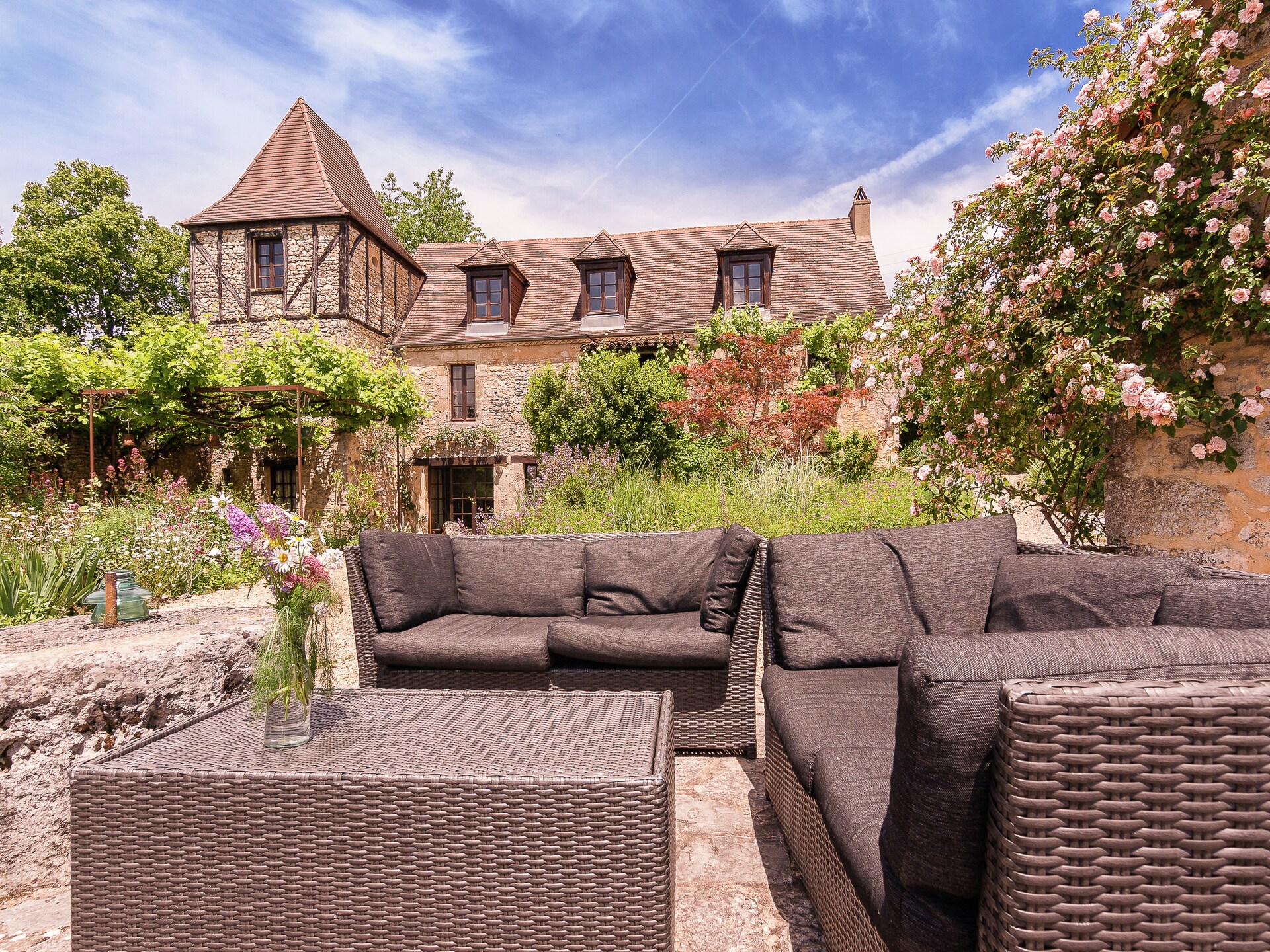 La Fermette: Authentiek landhuis met grote woonkamer en zwembad in Dordogne - foto 31