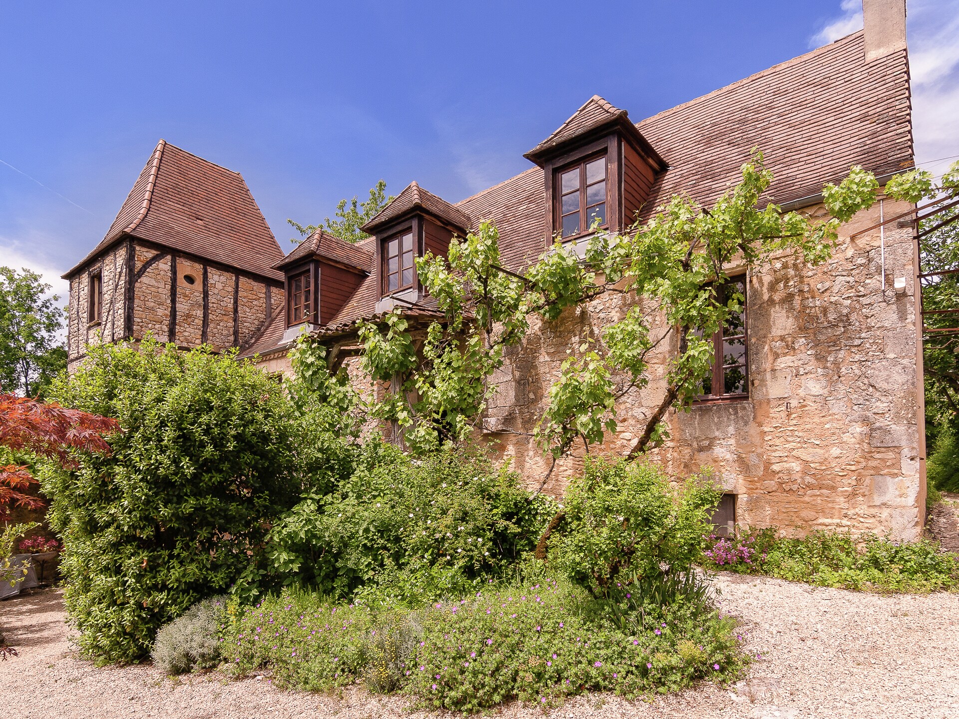 La Fermette: Authentiek landhuis met grote woonkamer en zwembad in Dordogne - foto 14