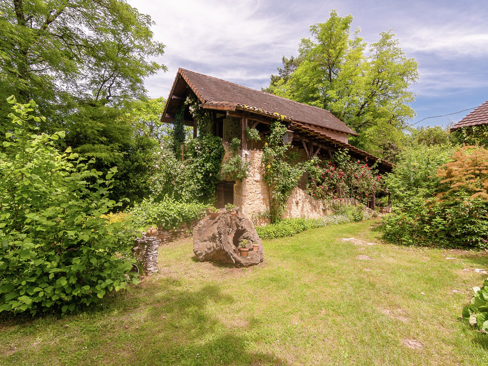 La Bergerie: Romantisch landhuisje voor 2 in de bossen van Les Eyzies - foto 5