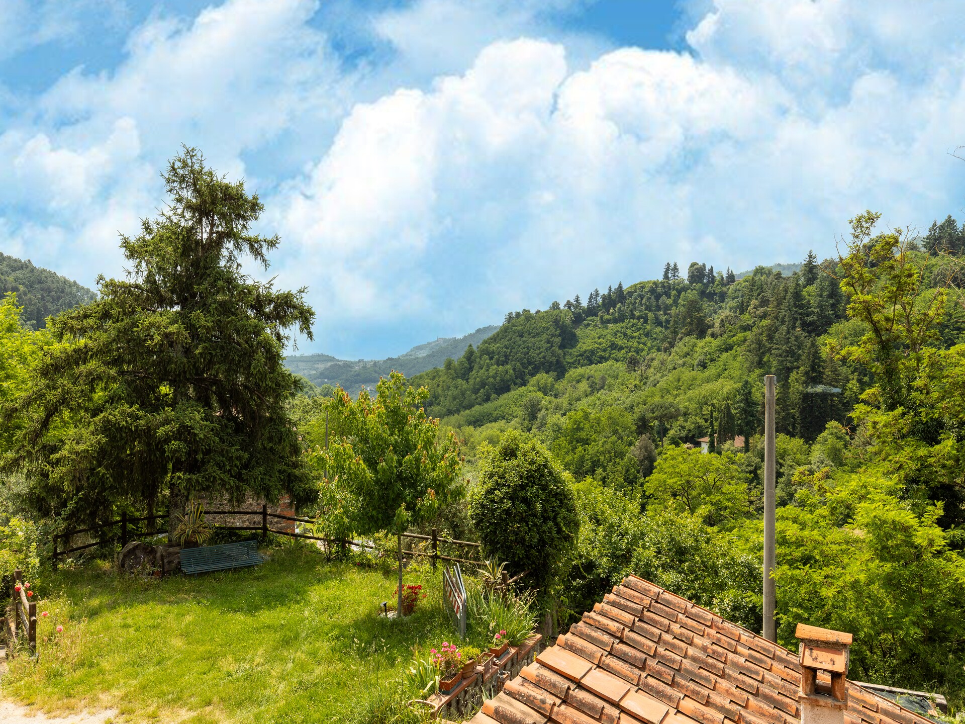 Toscaans vakantiehuis in de bossen bij Marliana, 6 personen - foto 33