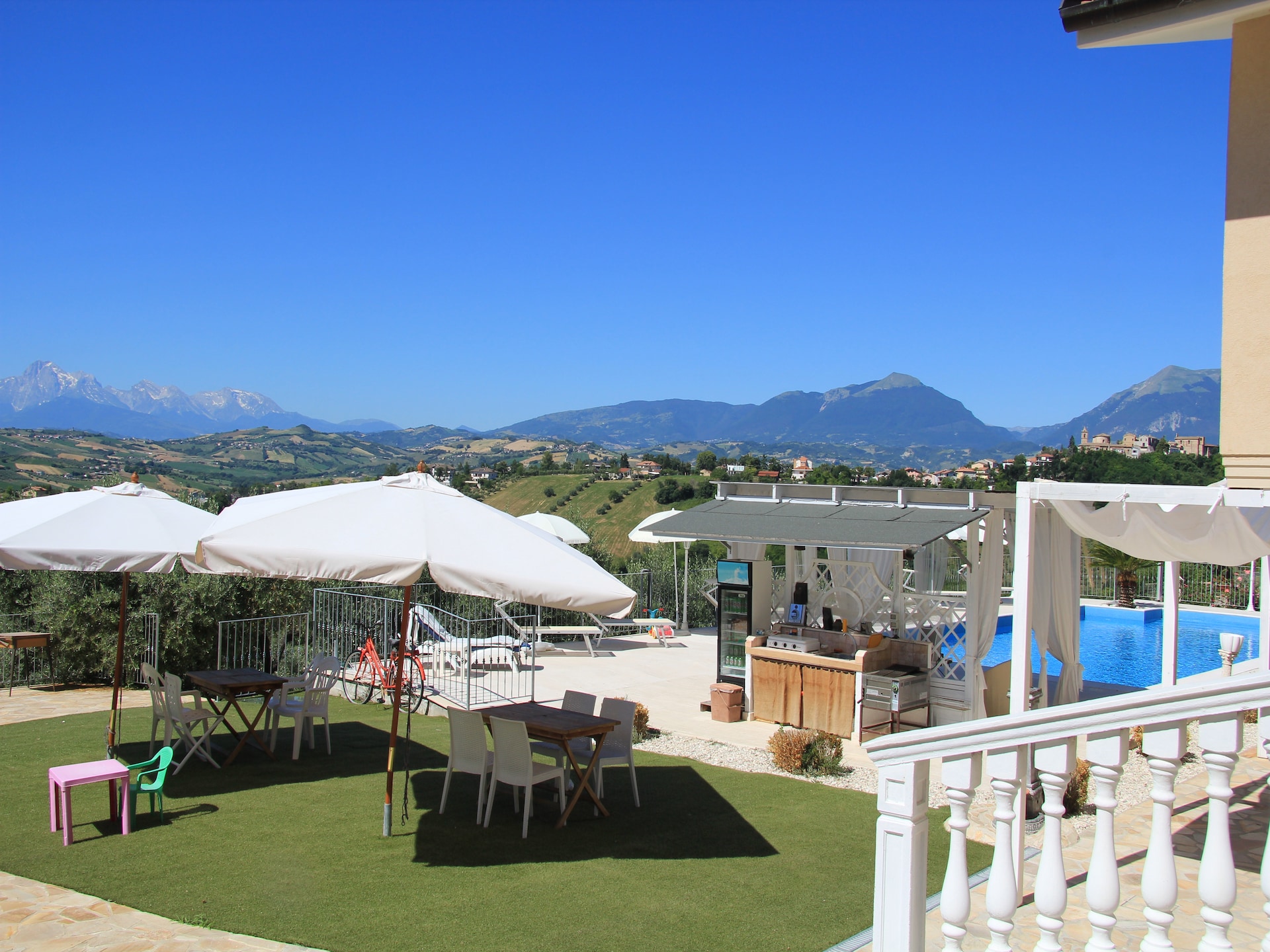 Landhuis Ninfea in Sant'Omero met uitzicht op de Abruzzese heuvels - foto 26