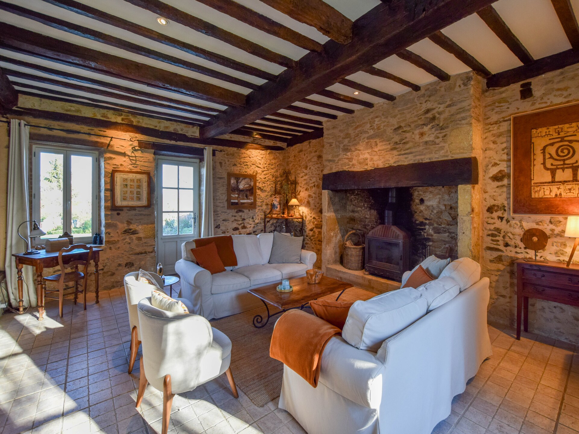 Landhuis in de bossen van de Dordogne met zwembad en privétuin - foto 14