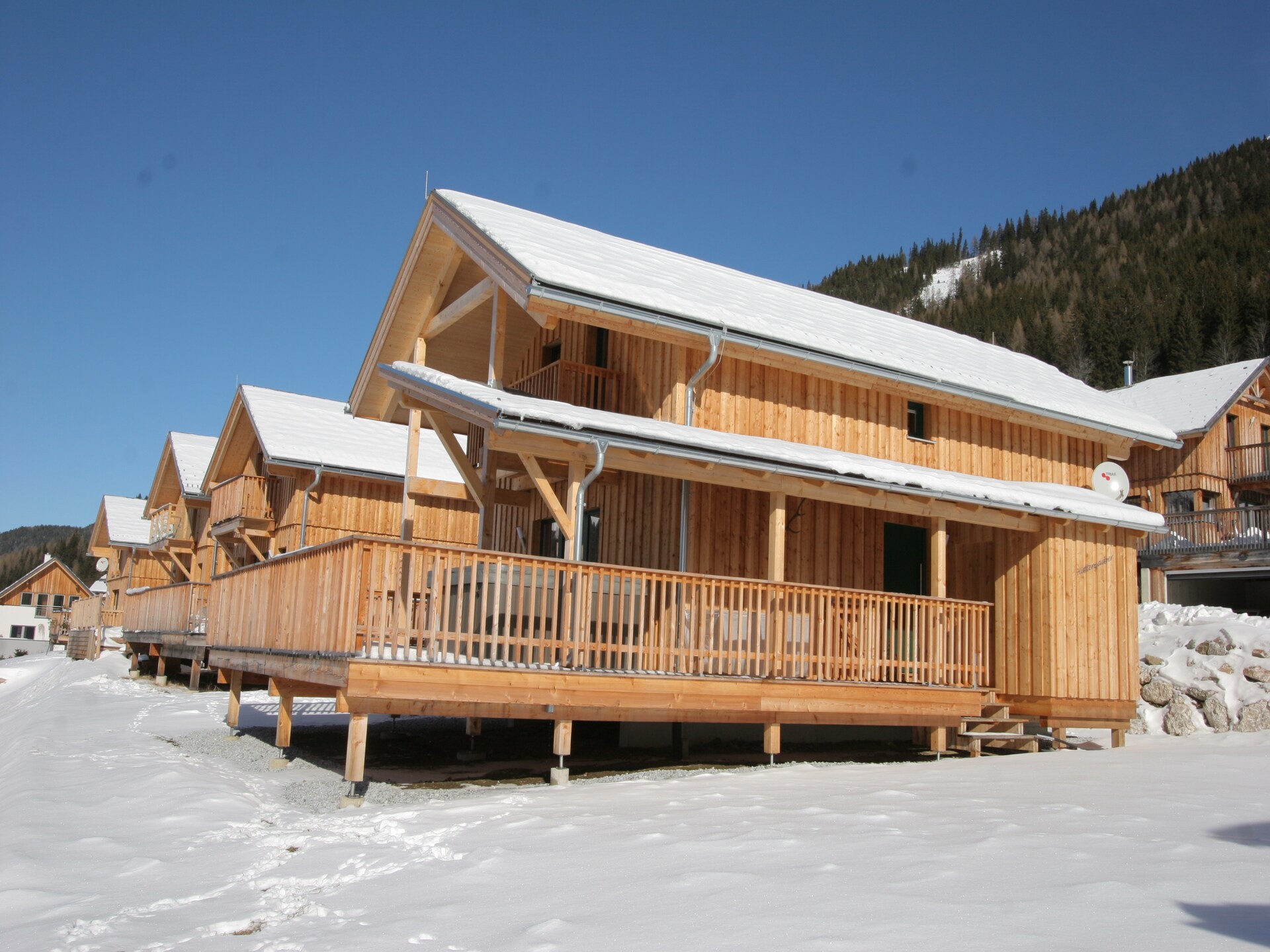 Chalet Hüttenzauber: Vrijstaand met sauna aan de piste in Hohentauern - foto 7