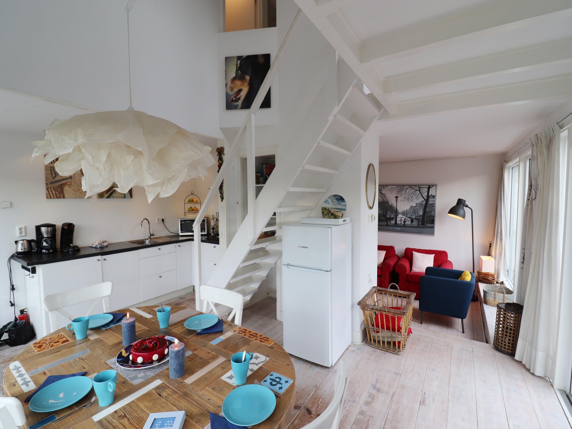 Marie aan Zee: Vrijstaand boshuis met piano en open haard bij Noordwijk - foto 14