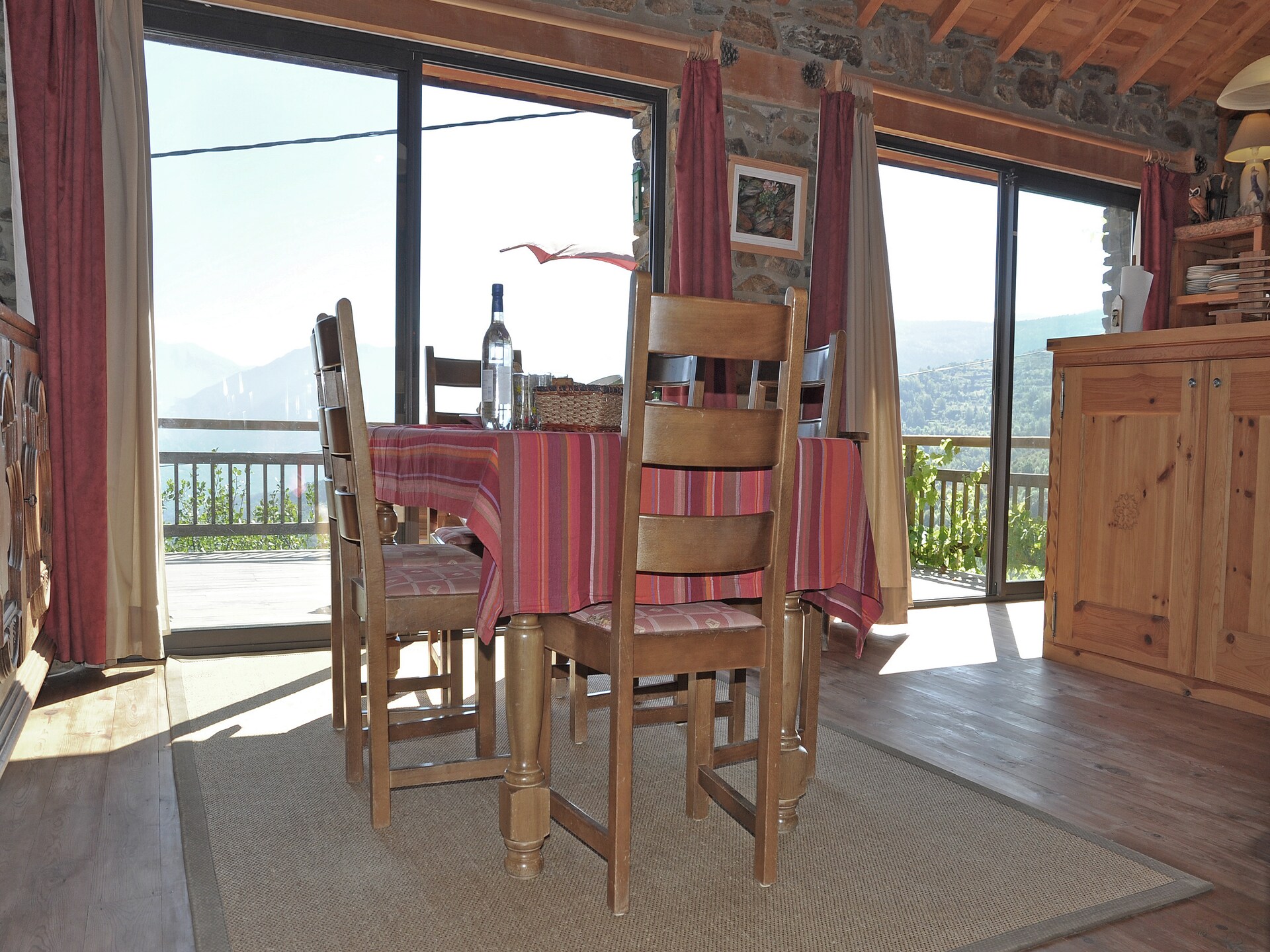 Panoramisch chalet in de bossen van Ayguatebia-Talau voor 6 personen - foto 10