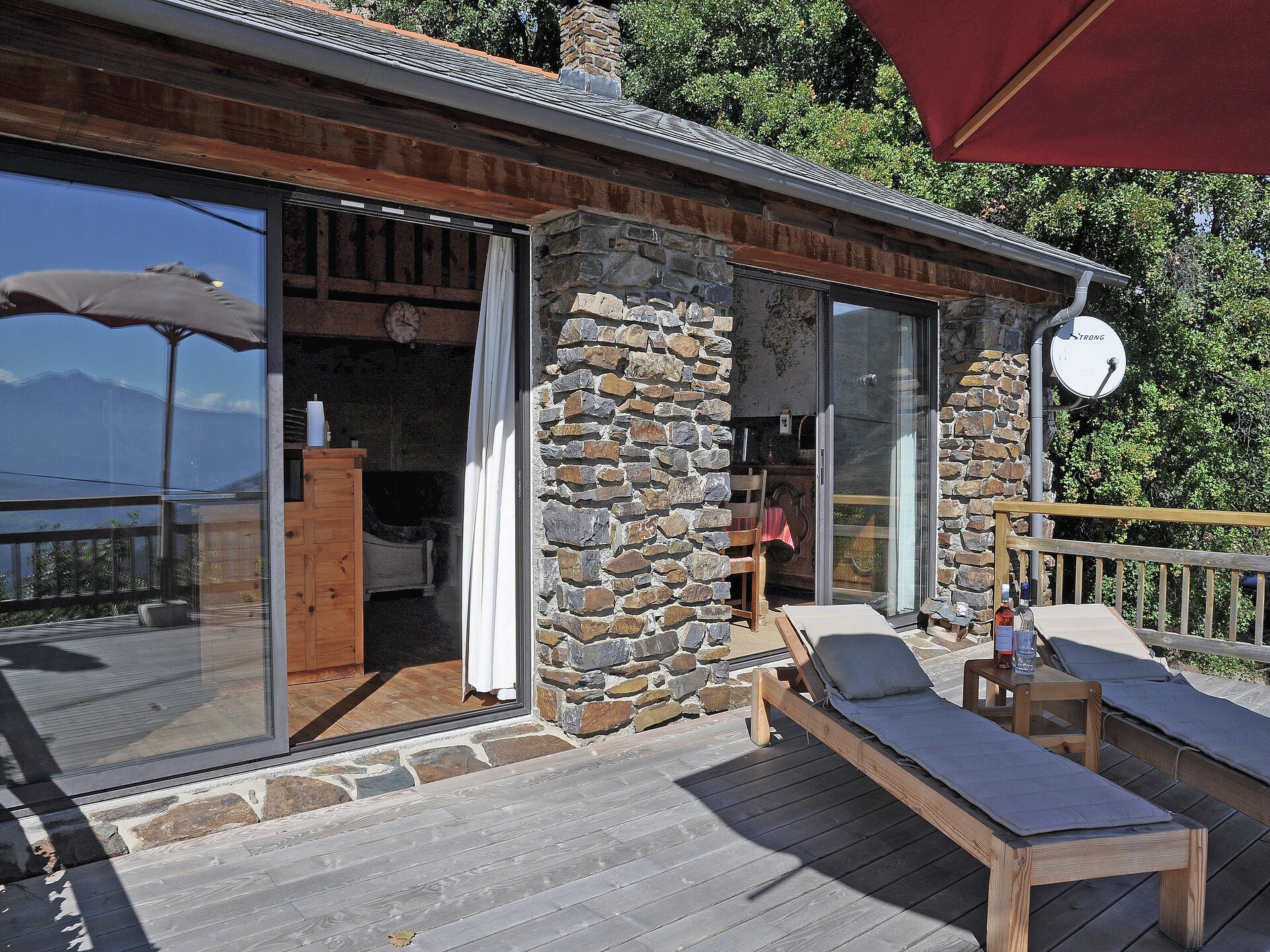 Panoramisch chalet in de bossen van Ayguatebia-Talau voor 6 personen - foto 7
