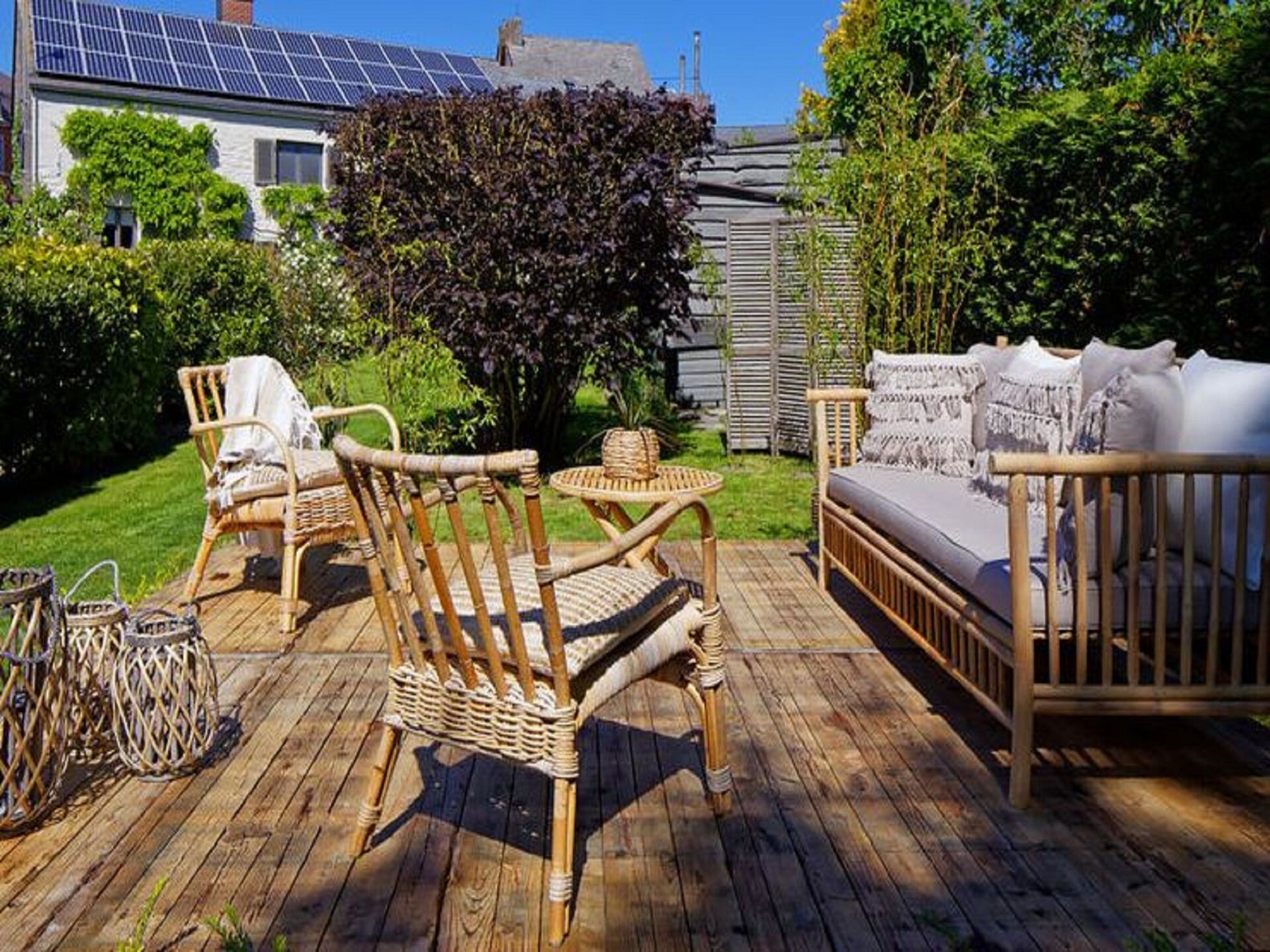 4-persoons landhuis met haard en terras in Gimnee - foto 6