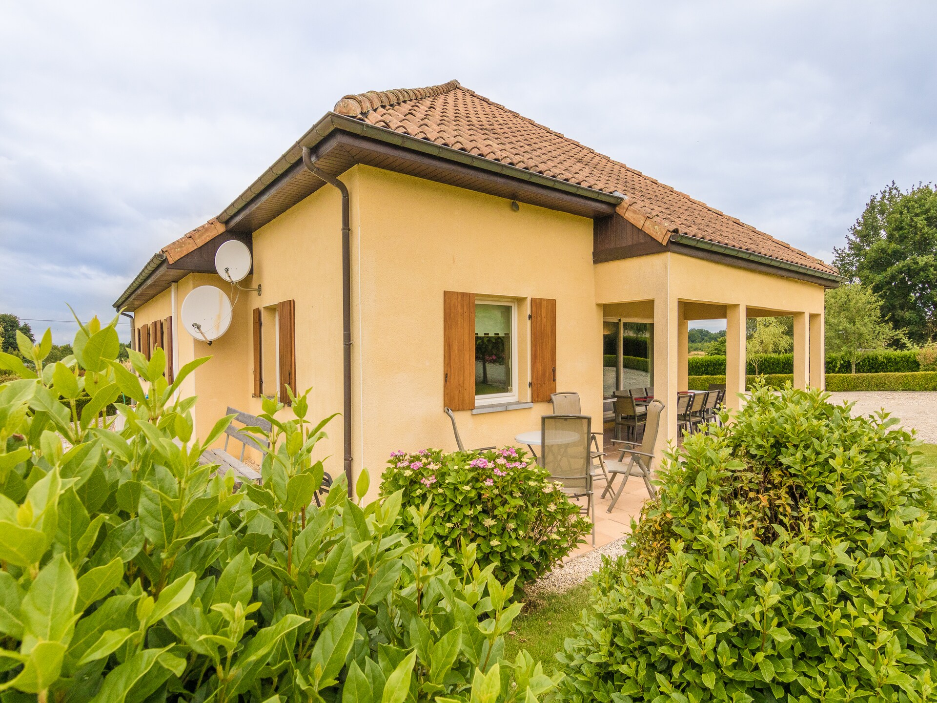 Groot vakantiehuis voor 15 personen bij de Dordogne met zwembad - foto 1