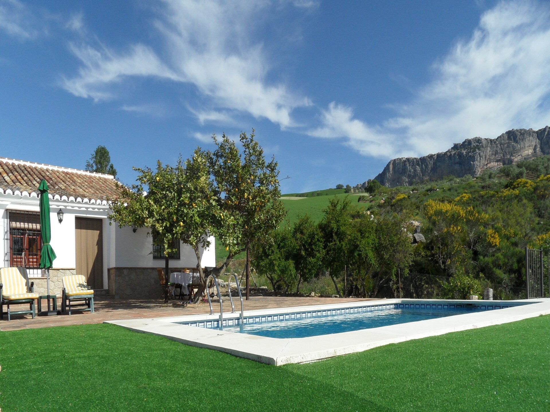 4-persoons landhuis El Trigal met privézwembad in Villanueva de la Concepción - foto 1