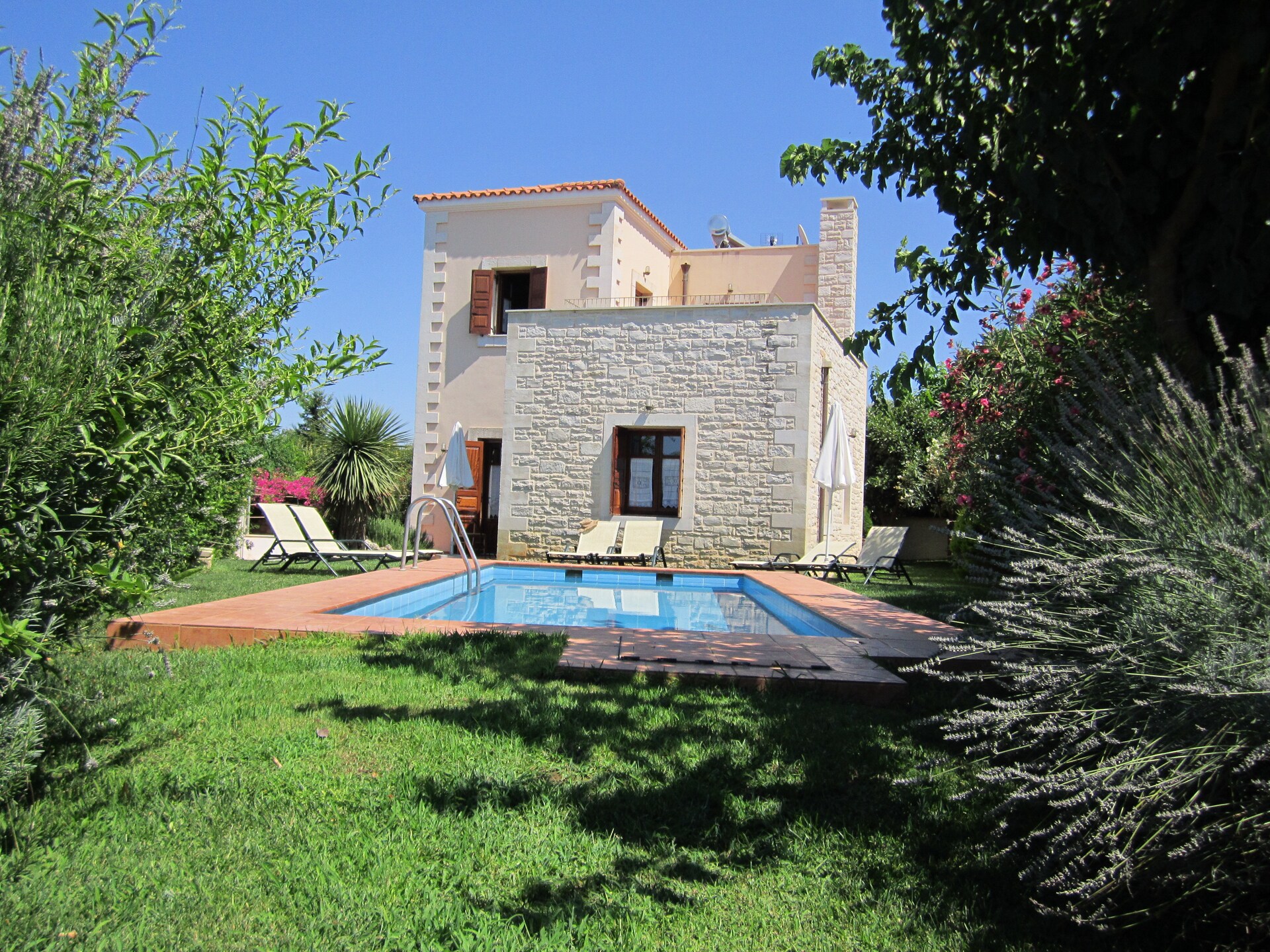 Villa Cocoon in Prines: panoramisch uitzicht en privézwembad nabij Rethymnon - foto 7