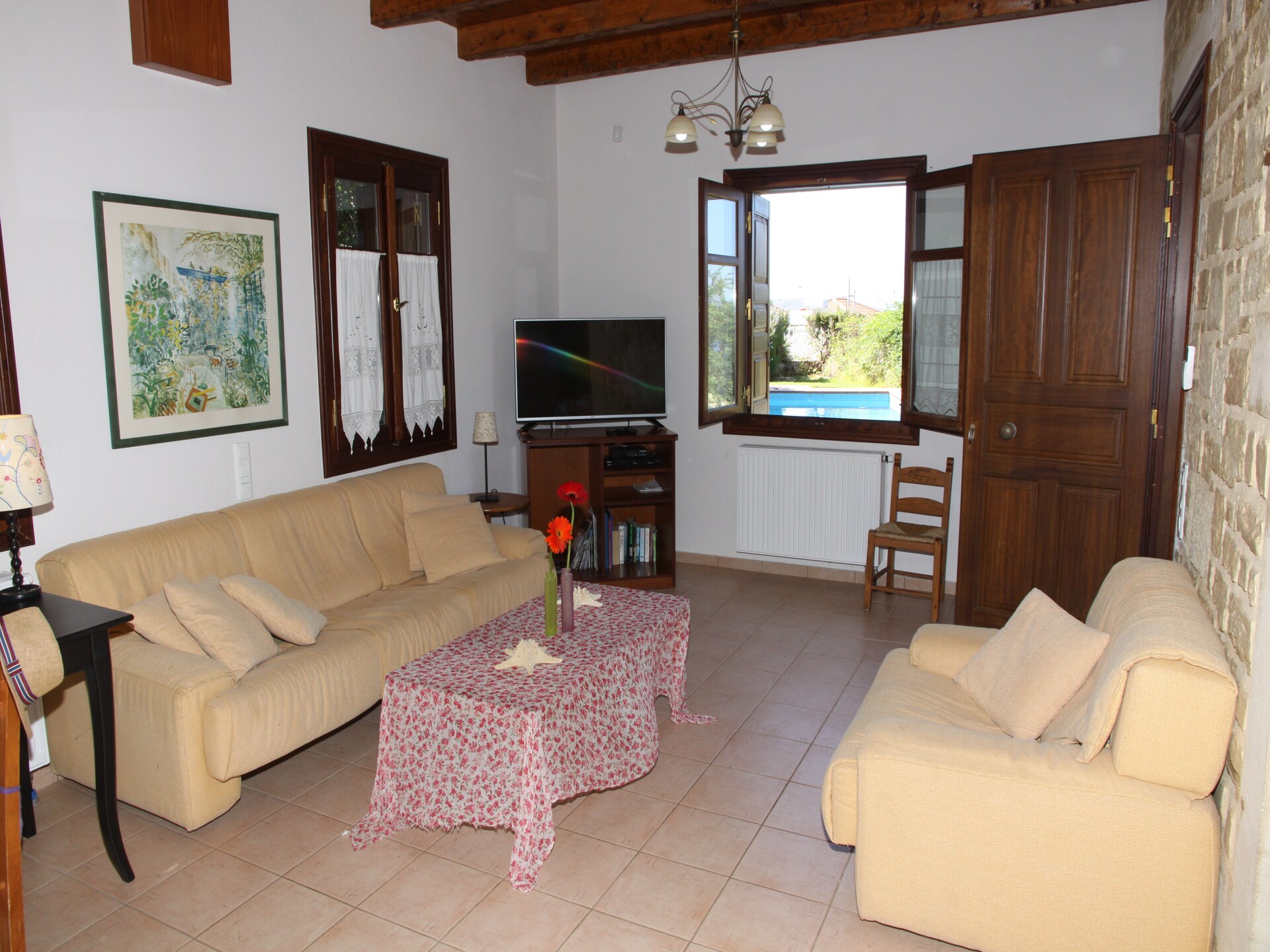 Villa Cocoon in Prines: panoramisch uitzicht en privézwembad nabij Rethymnon - foto 8