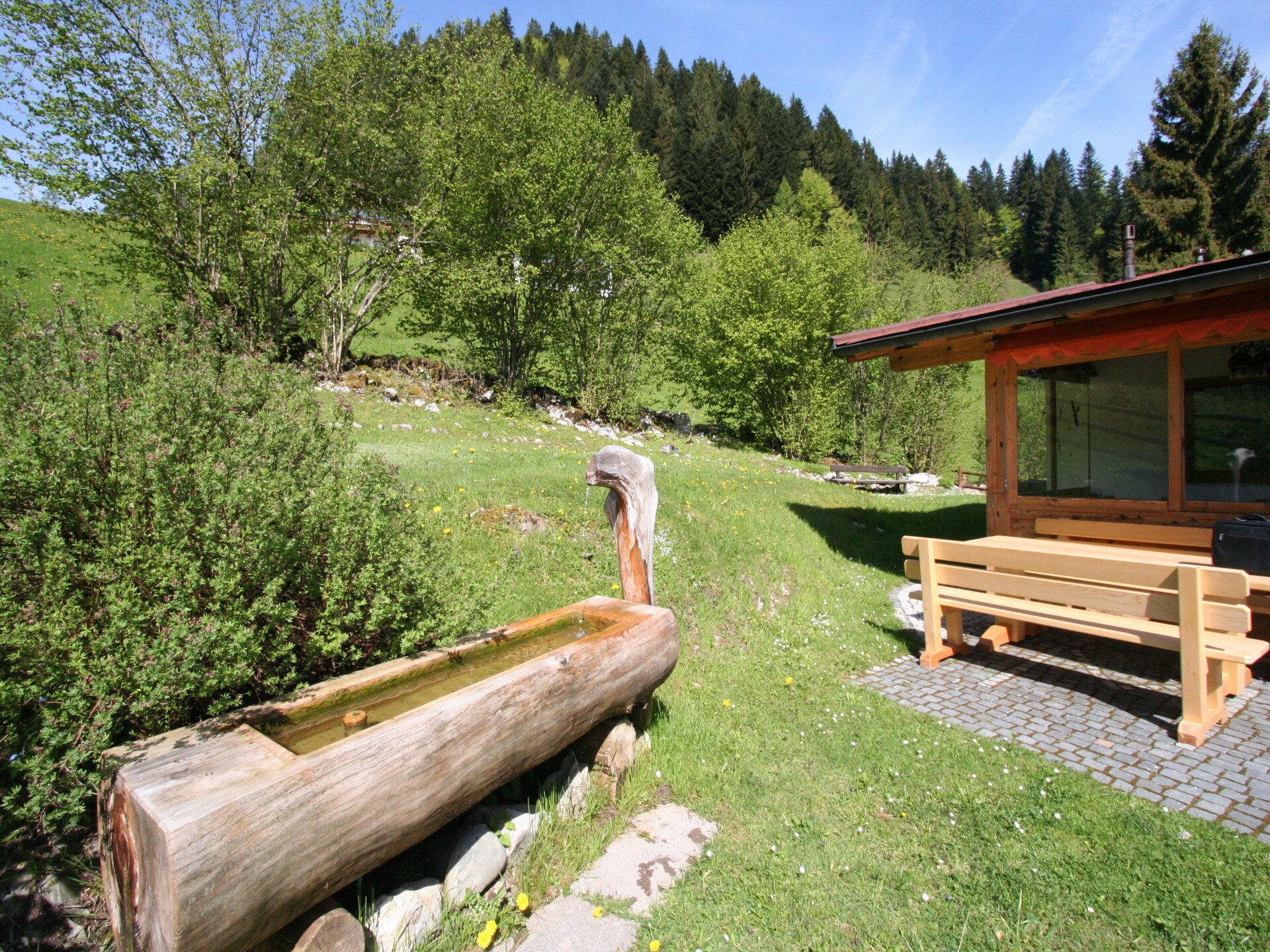 Vrijstaand chalet voor 8 personen in de bergbossen bij Kufstein - foto 7