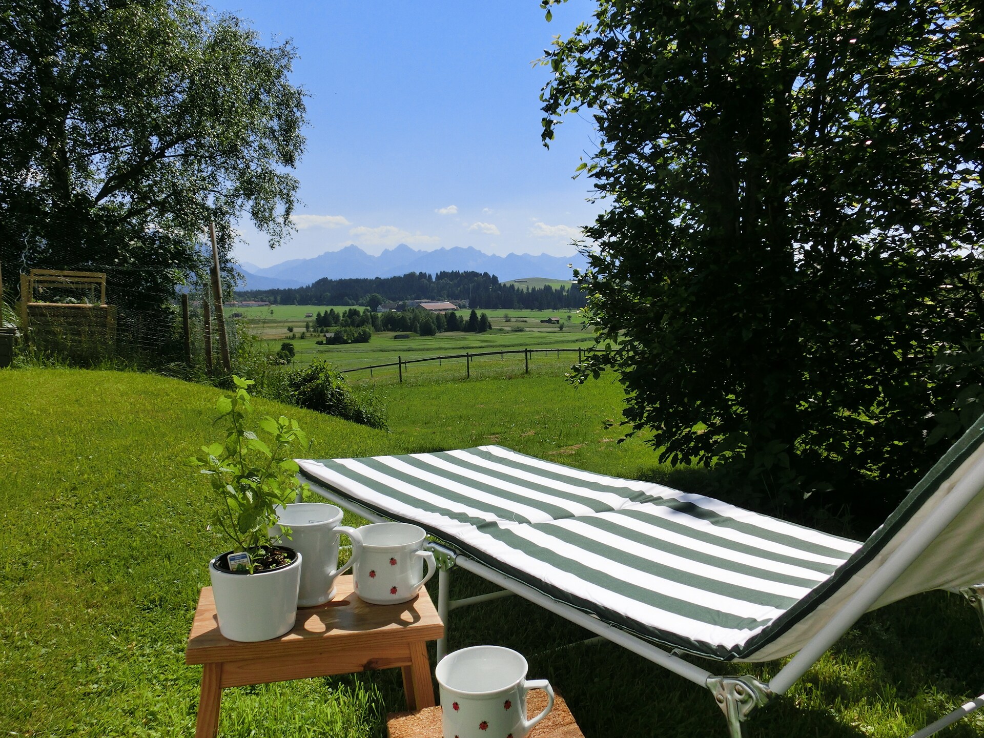 Gezellig appartement in Halblech met balkon, tuin en skilift op 500m - foto 13