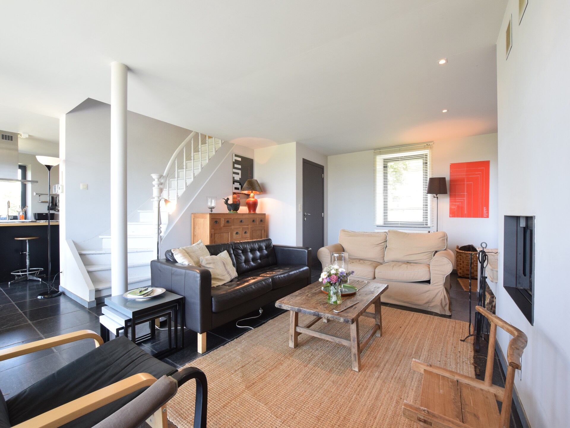Ruim vakantiehuis voor 8 in de bossen van Humain, Ardennen - foto 9