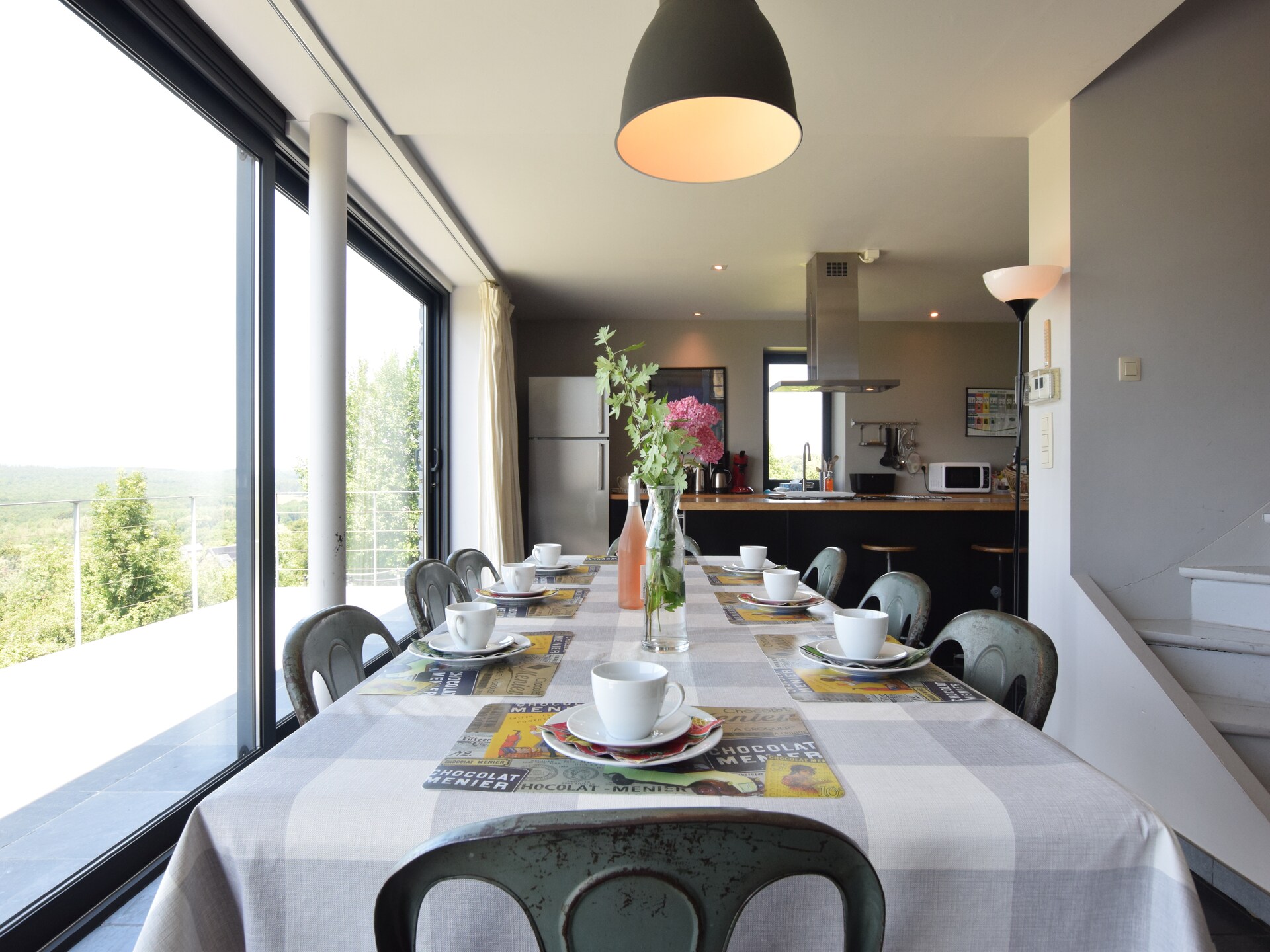 Ruim vakantiehuis voor 8 in de bossen van Humain, Ardennen - foto 12