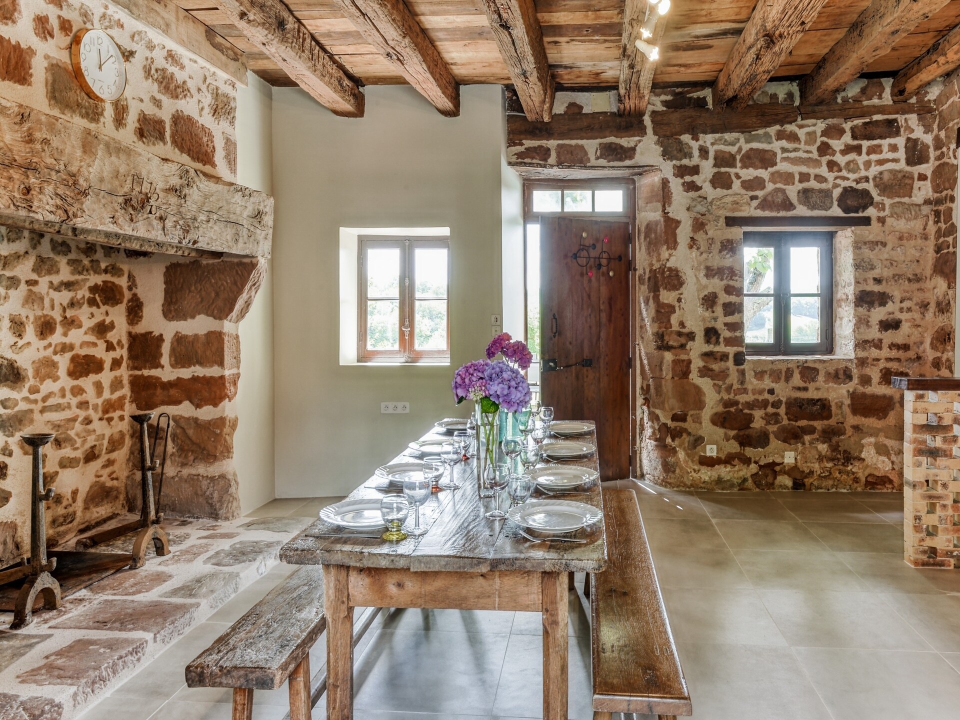 Vrijstaand vakantiehuis voor 10 personen in het bos bij Teillots, Dordogne - foto 8