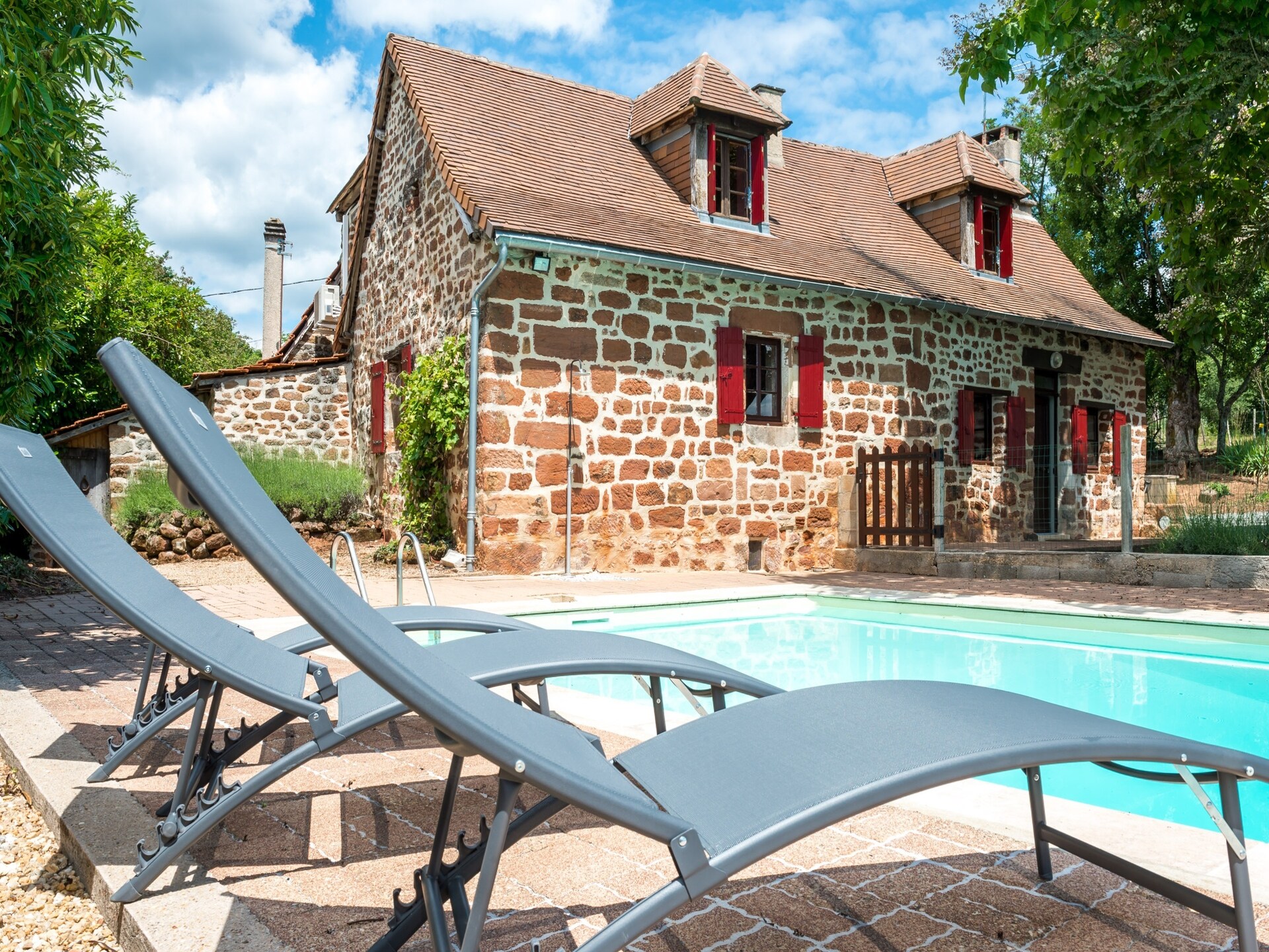 Vrijstaand vakantiehuis voor 10 personen in het bos bij Teillots, Dordogne - foto 17