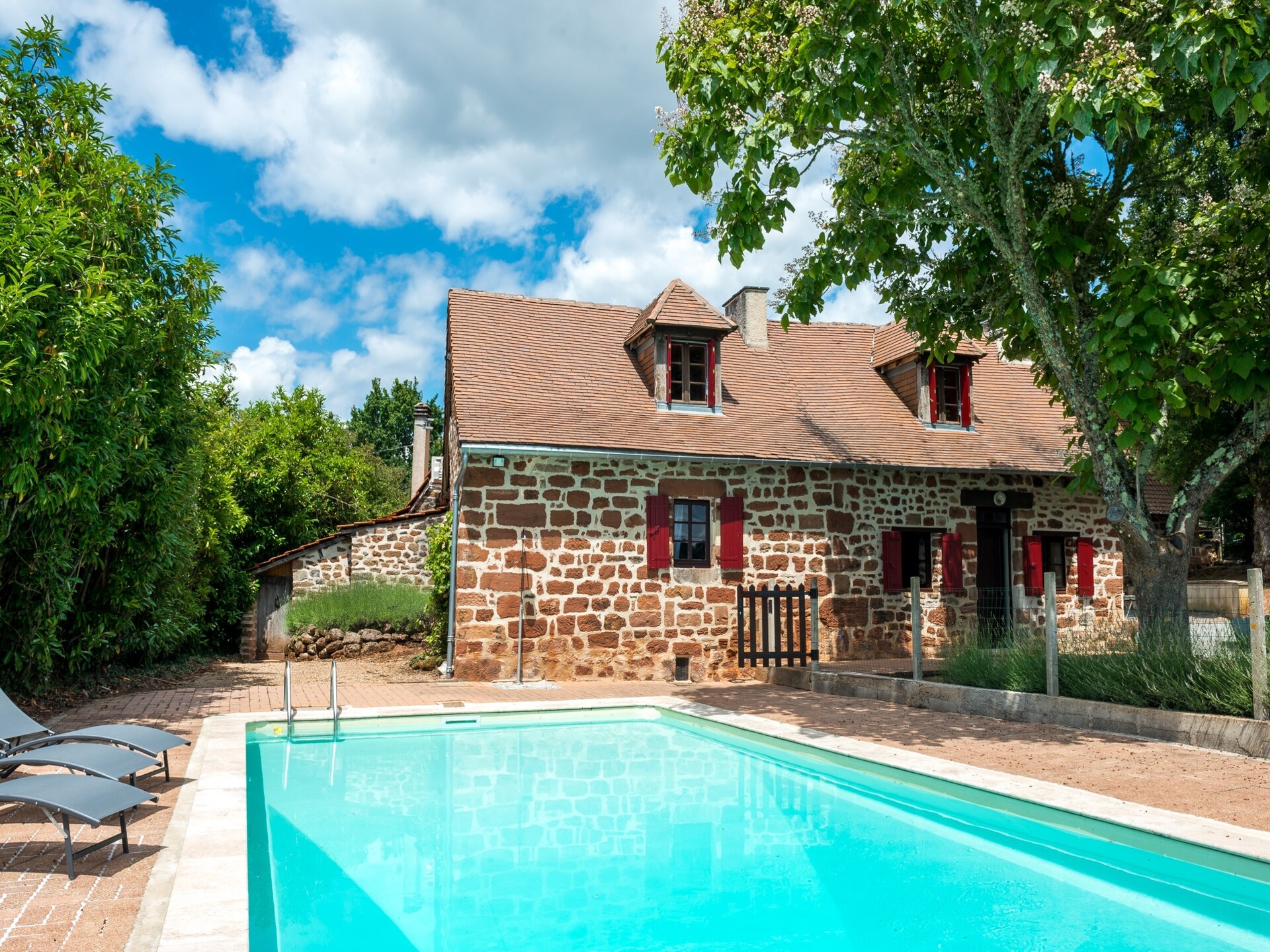 Vrijstaand vakantiehuis voor 10 personen in het bos bij Teillots, Dordogne - foto 15