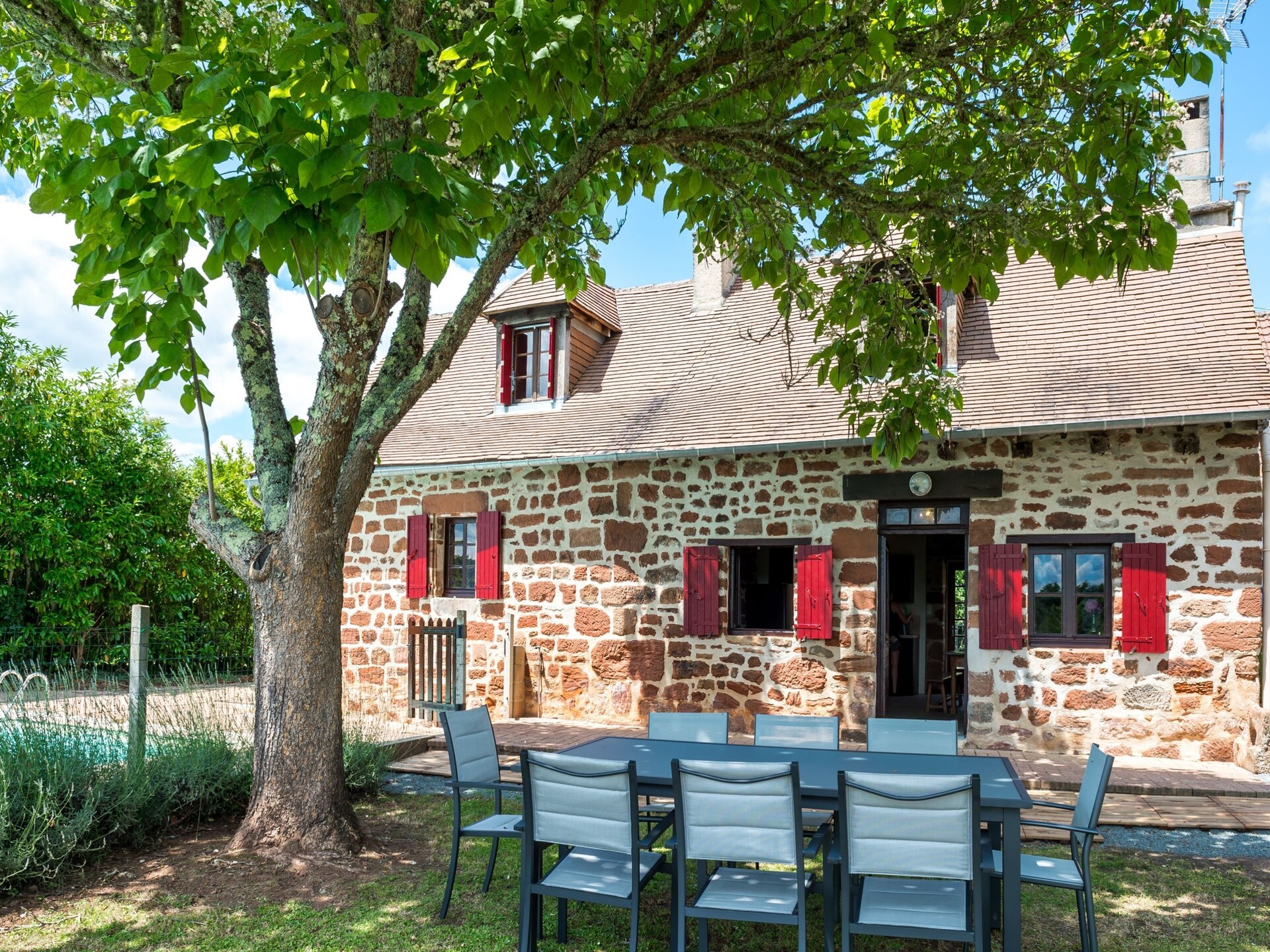 Vrijstaand vakantiehuis voor 10 personen in het bos bij Teillots, Dordogne - foto 13