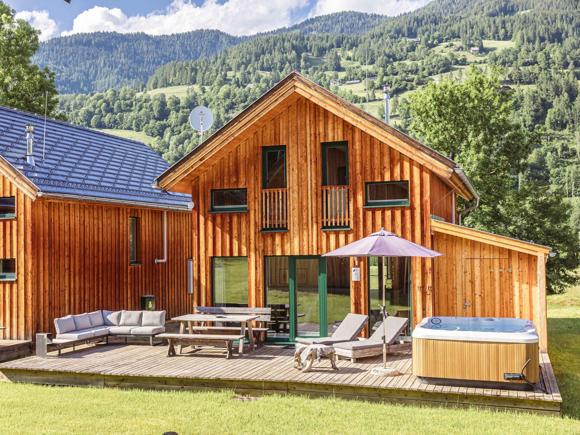 Chalet aan het meer en de piste in Sankt Georgen am Kresichberg · 4 slk - foto 9