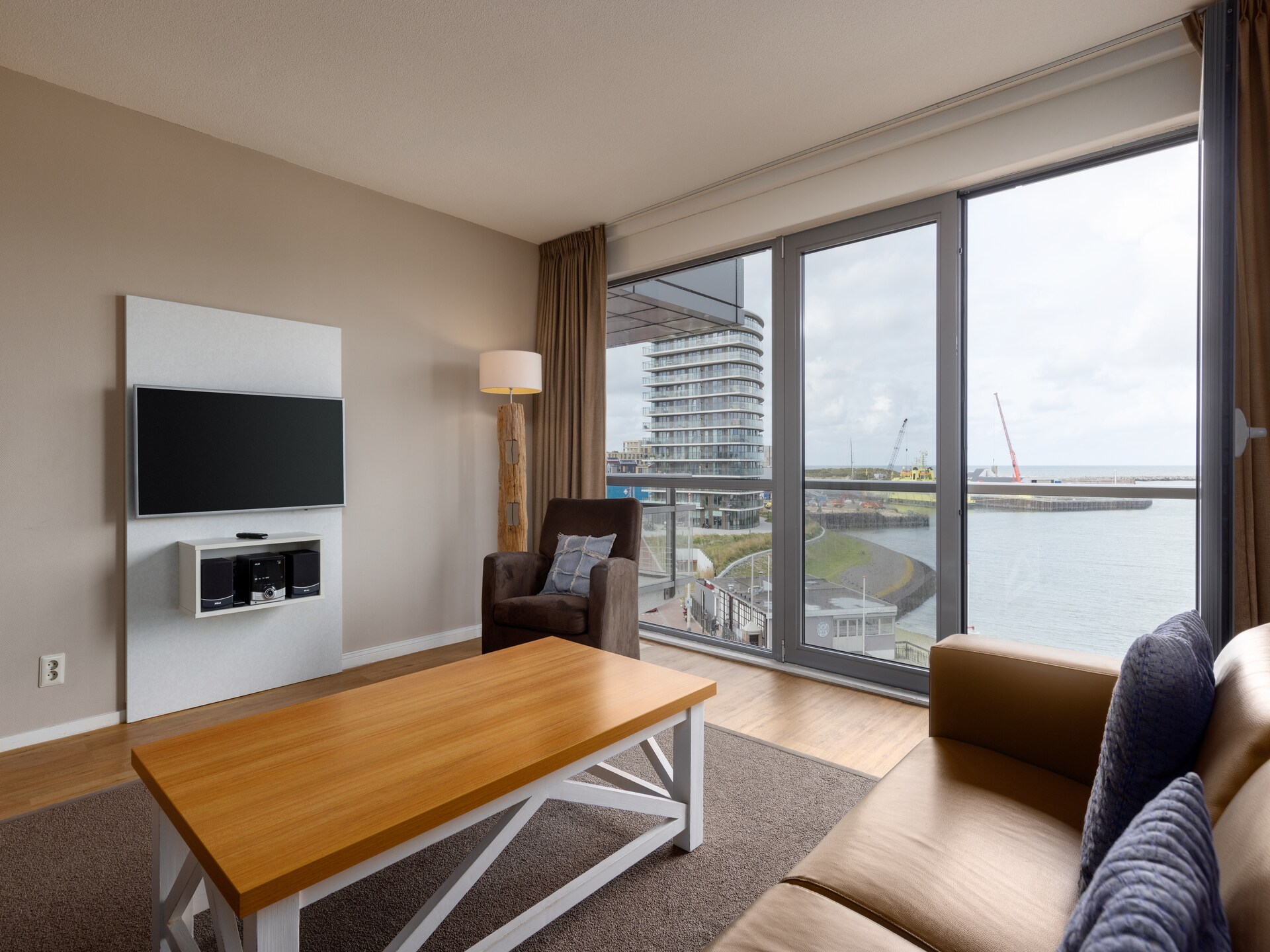 Modern appartement met zeezicht in Scheveningen, 6 personen, balkon - foto 8
