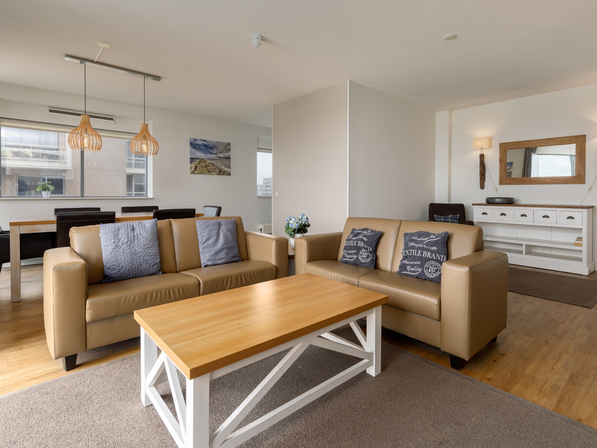 Modern appartement met zeezicht in Scheveningen, 6 personen, balkon - foto 9