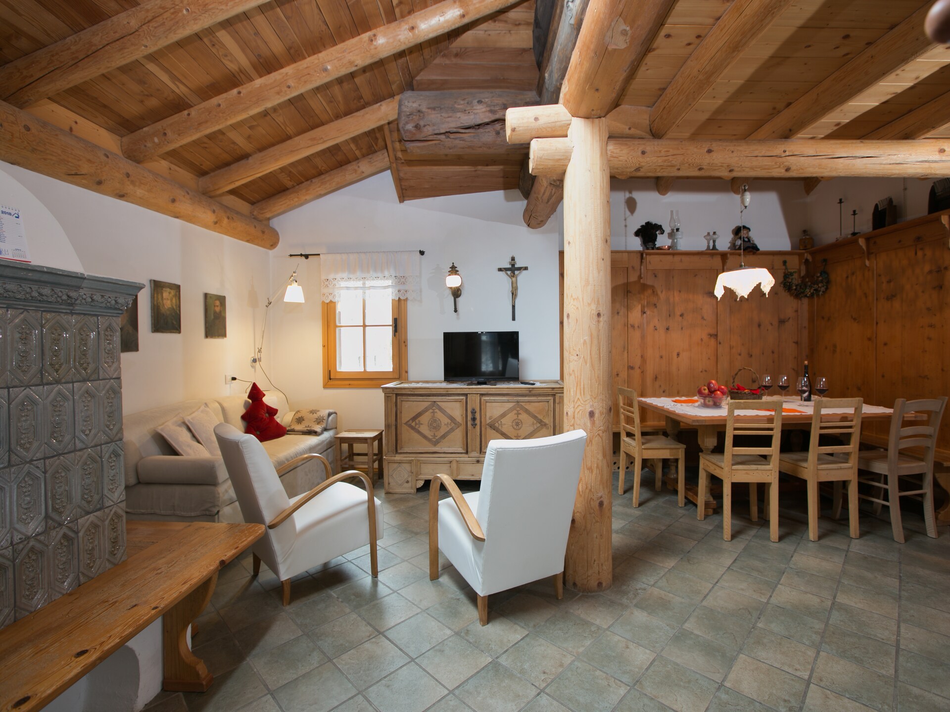 Rustiek appartement Calle in Bellamonte, Dolomieten - 6 personen - foto 2
