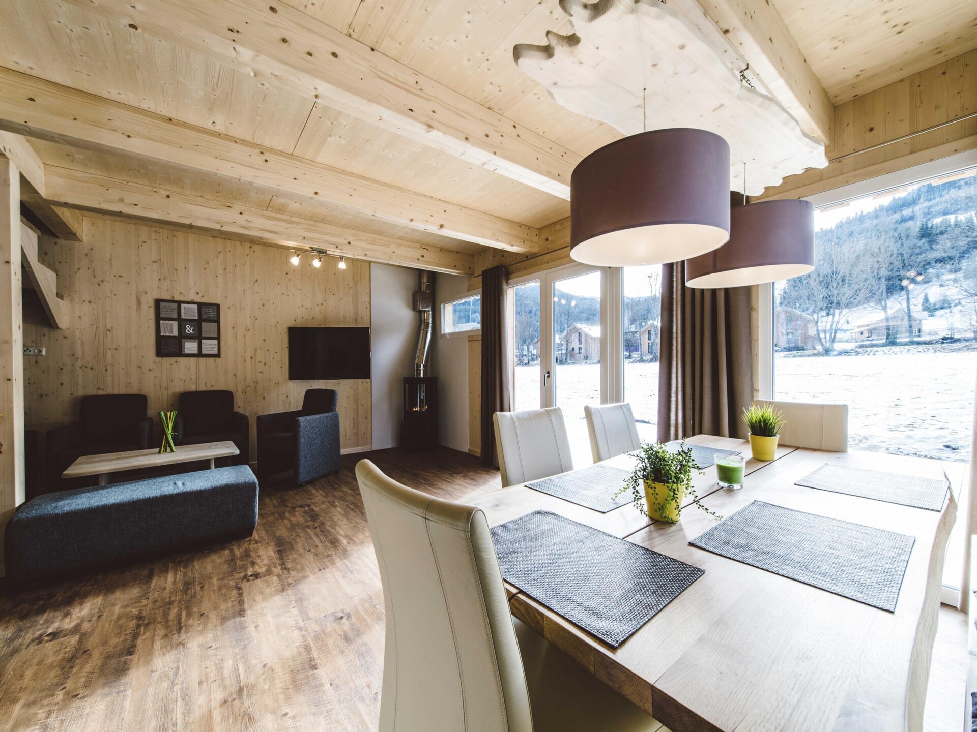 Aan de piste: Luxe chalet voor 10 personen in Sankt Georgen · 115 m² - foto 3